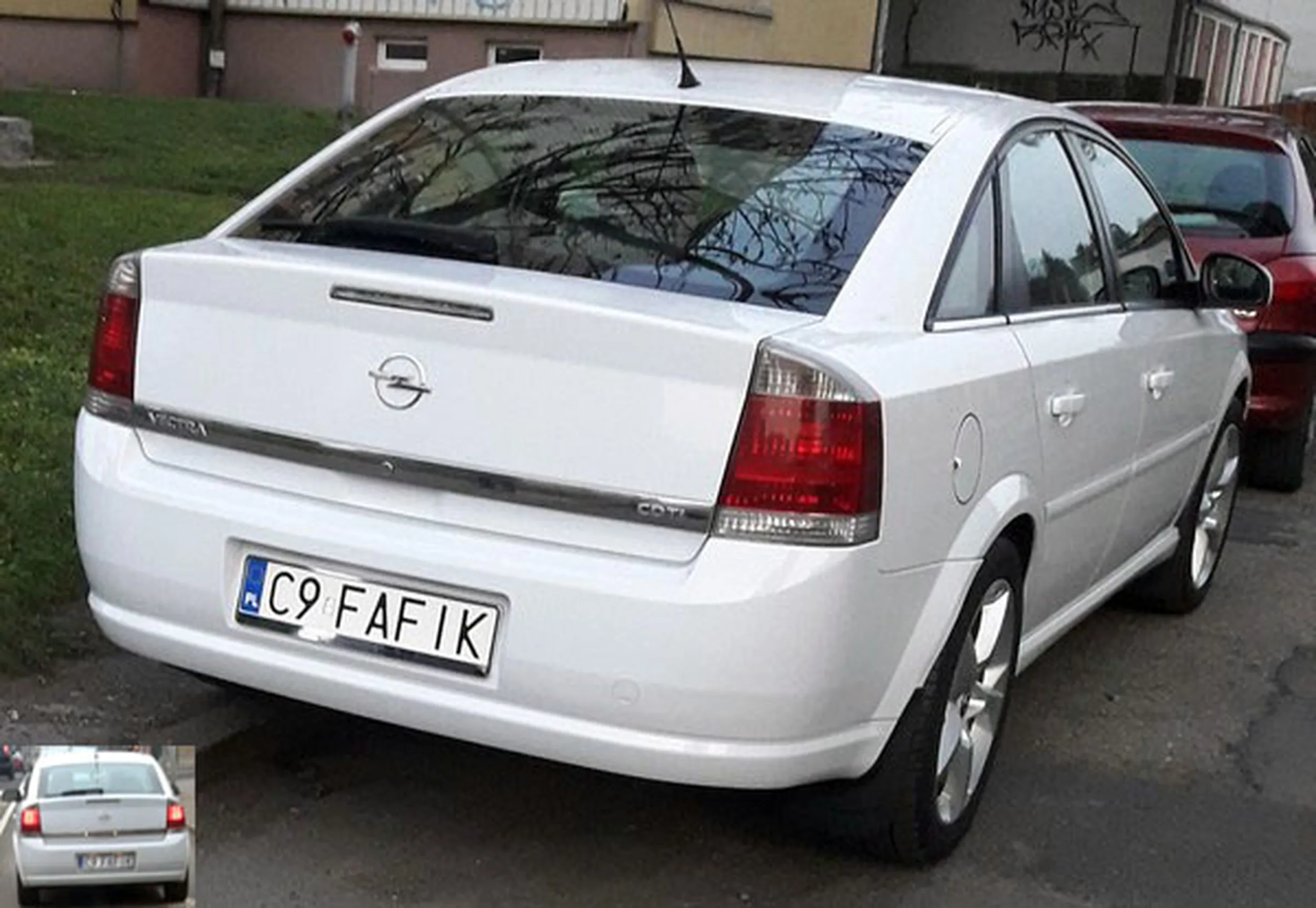 Fajny numer, blacha C9 FAFIK