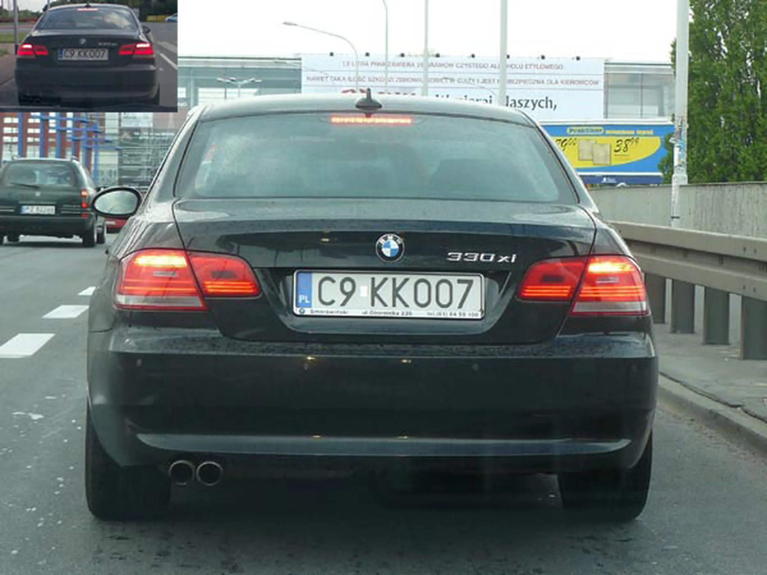 Fajny numer, blacha C9 KKOO7