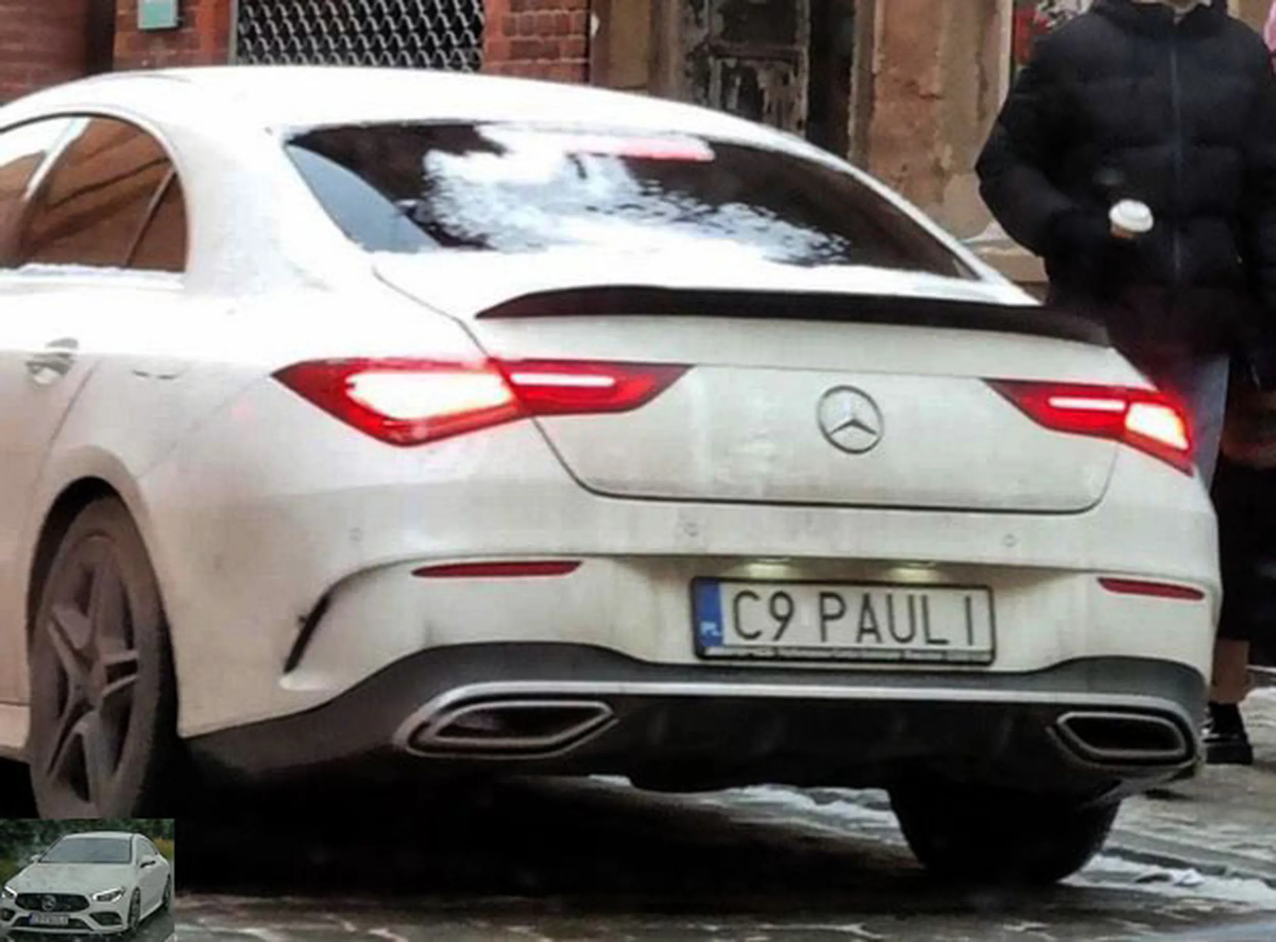 Fajny numer, blacha C9 PAULI