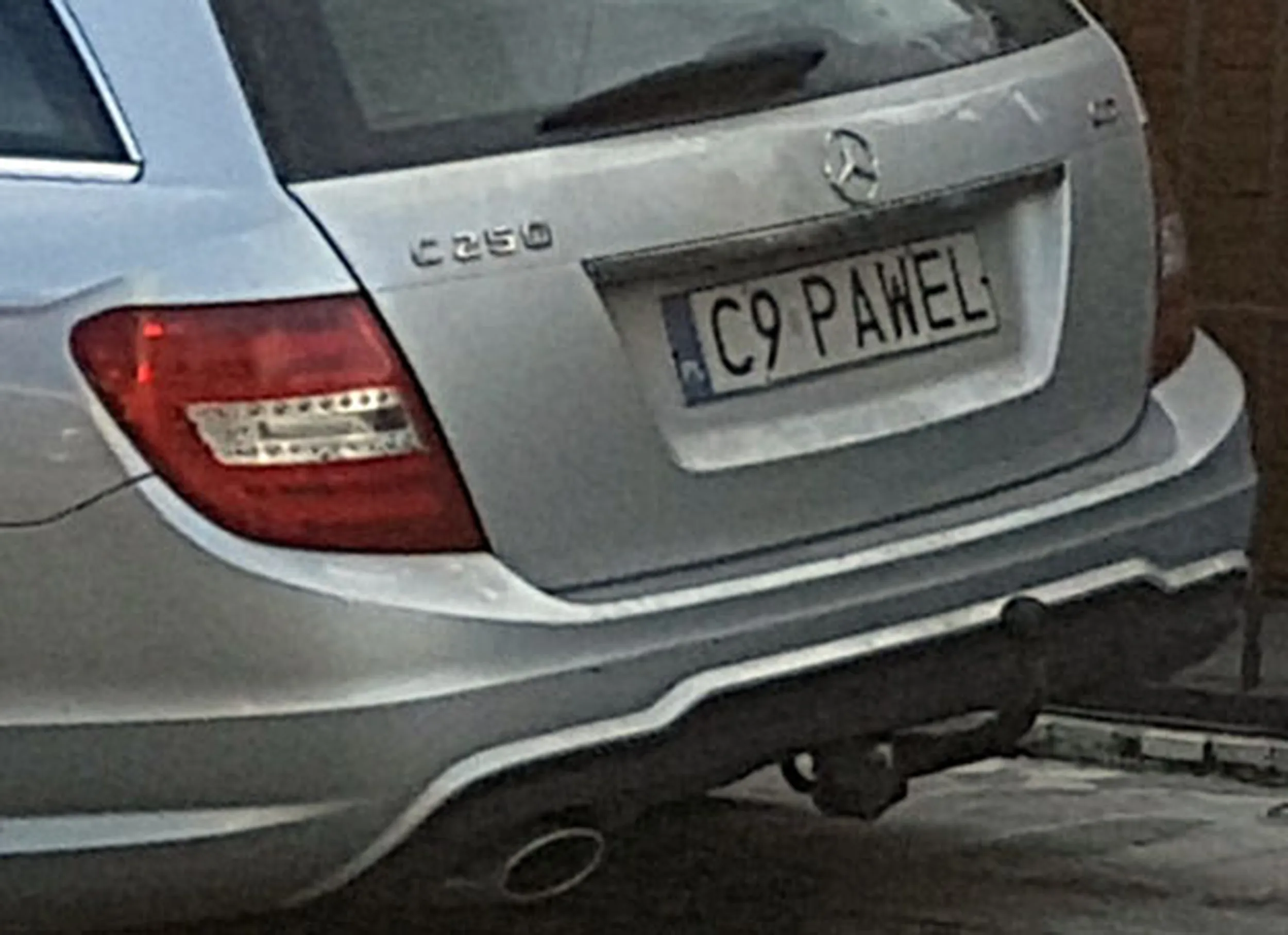 Fajny numer, blacha C9 PAWEL