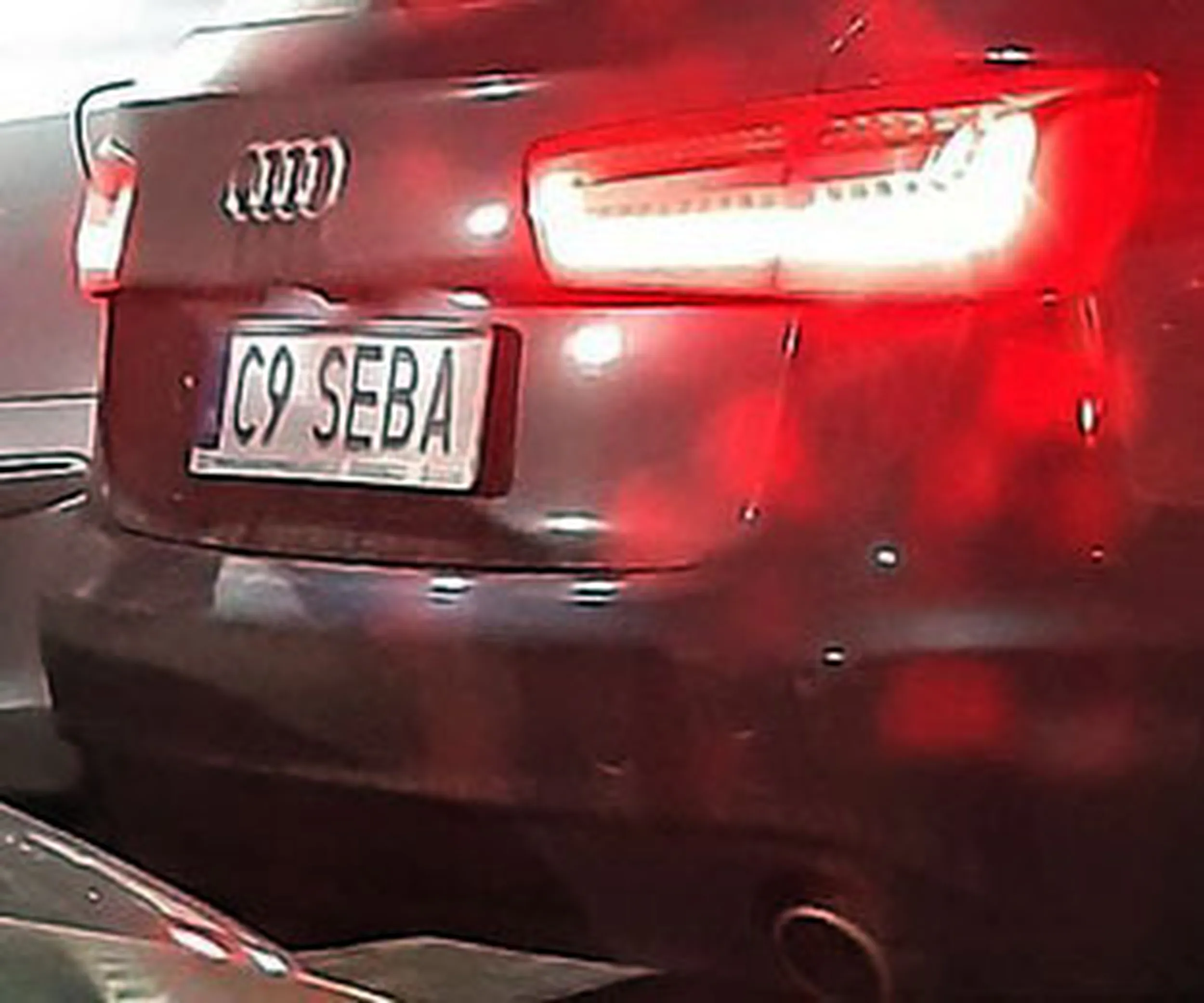 Fajny numer, blacha C9 SEBA