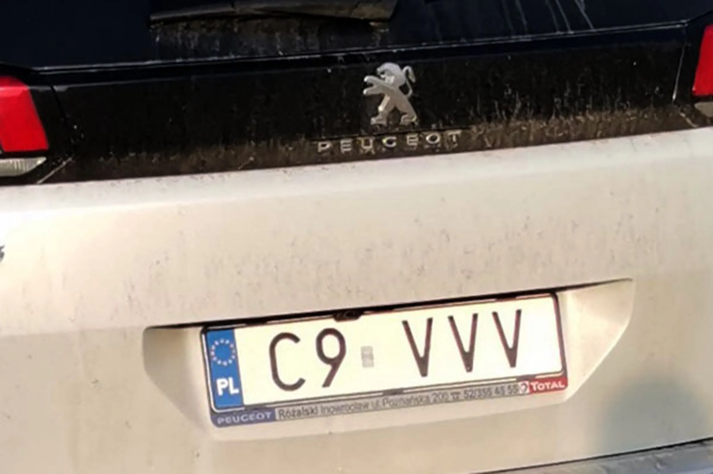 Fajny numer, blacha C9 VVV