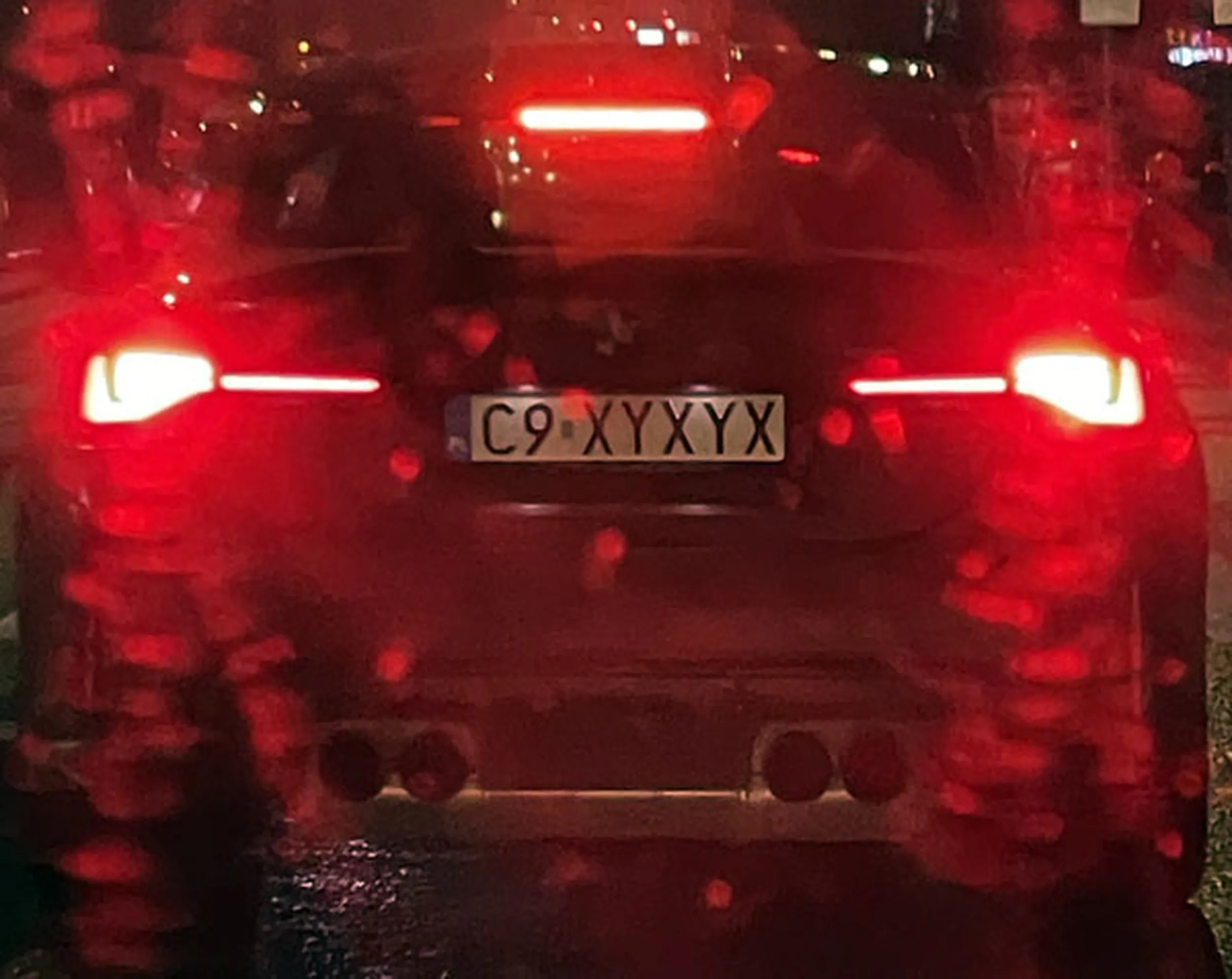 Fajny numer, blacha C9 XYXYX