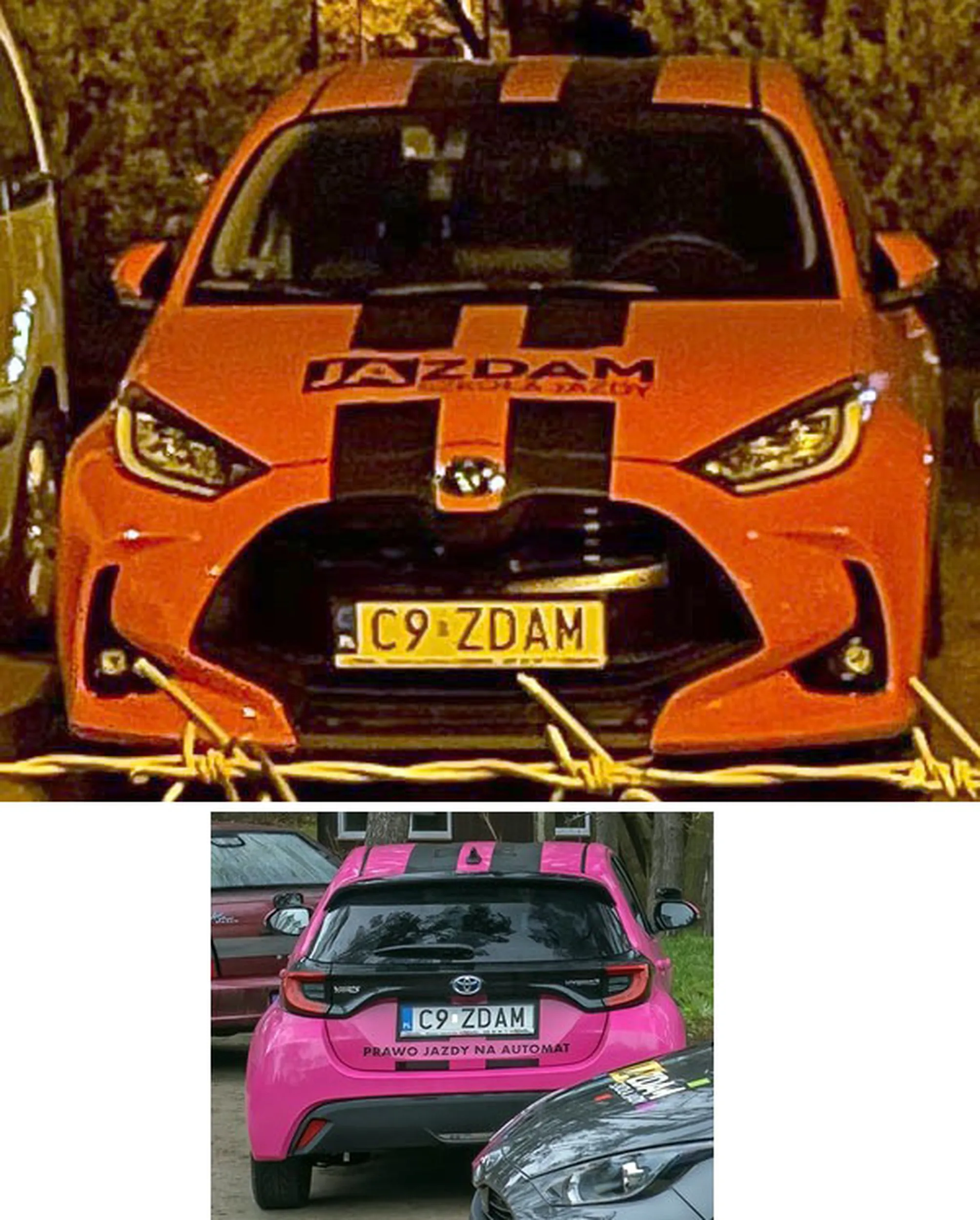 Fajny numer, blacha C9 ZDAM