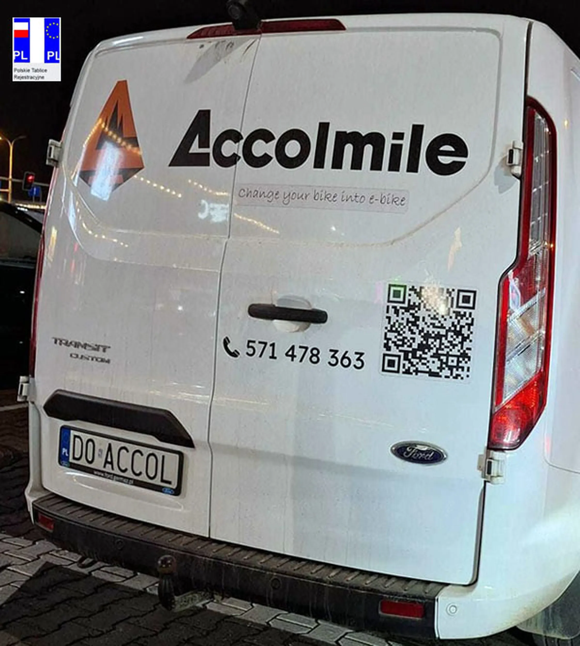 Fajny numer, blacha D0 ACCOL