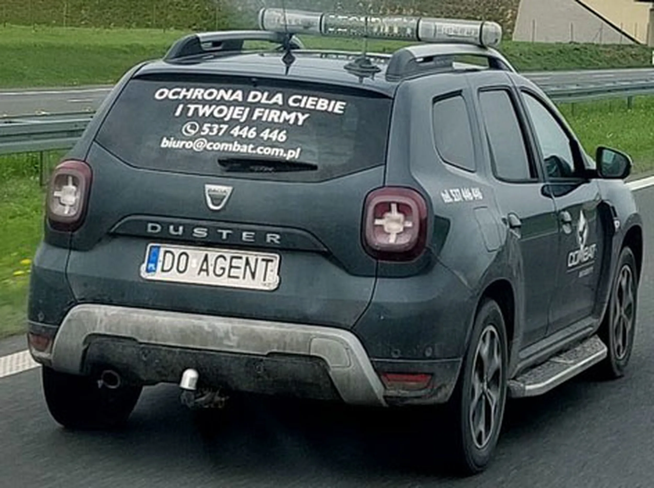 Fajny numer, blacha D0 AGENT