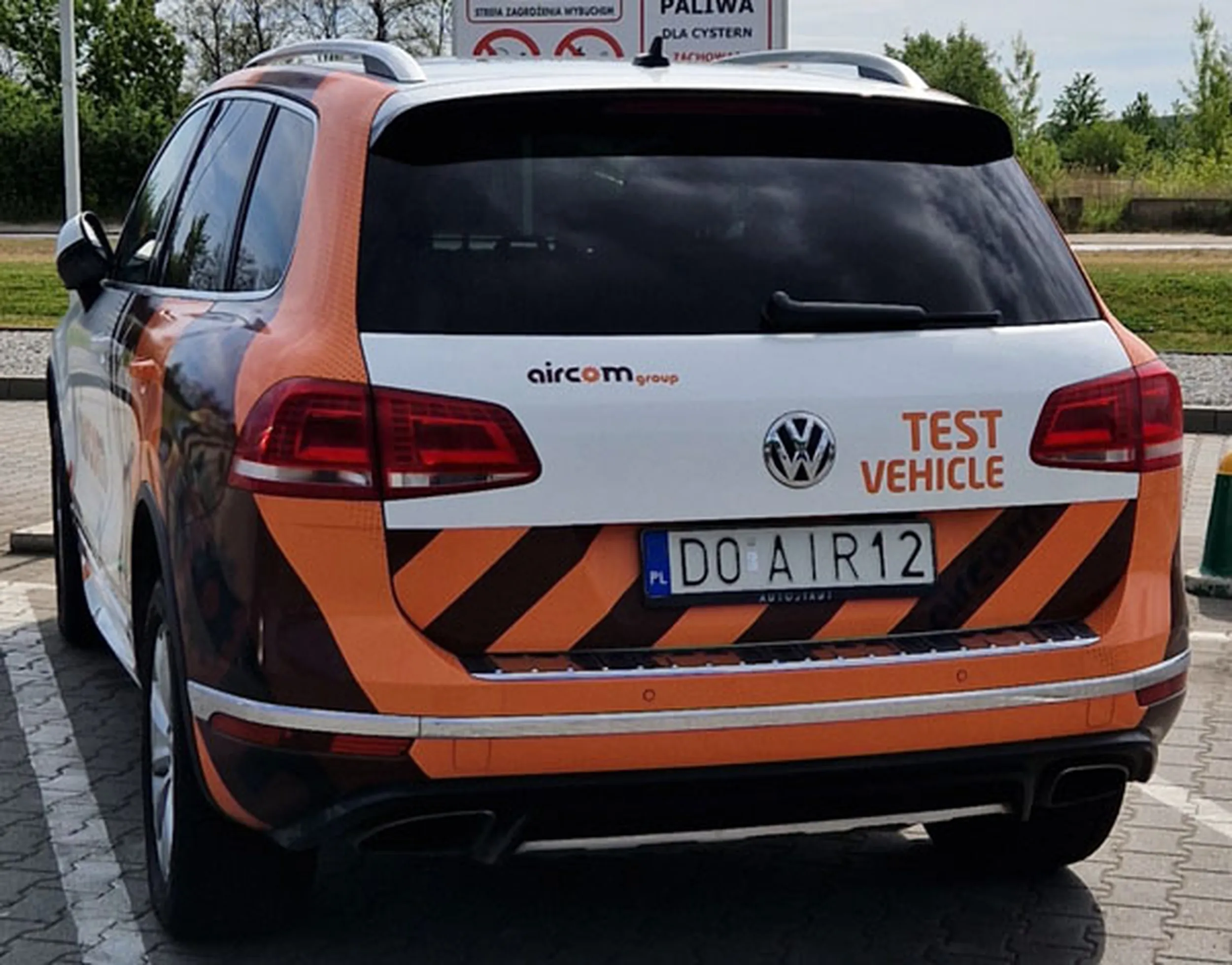 Fajny numer, blacha D0 AIR12