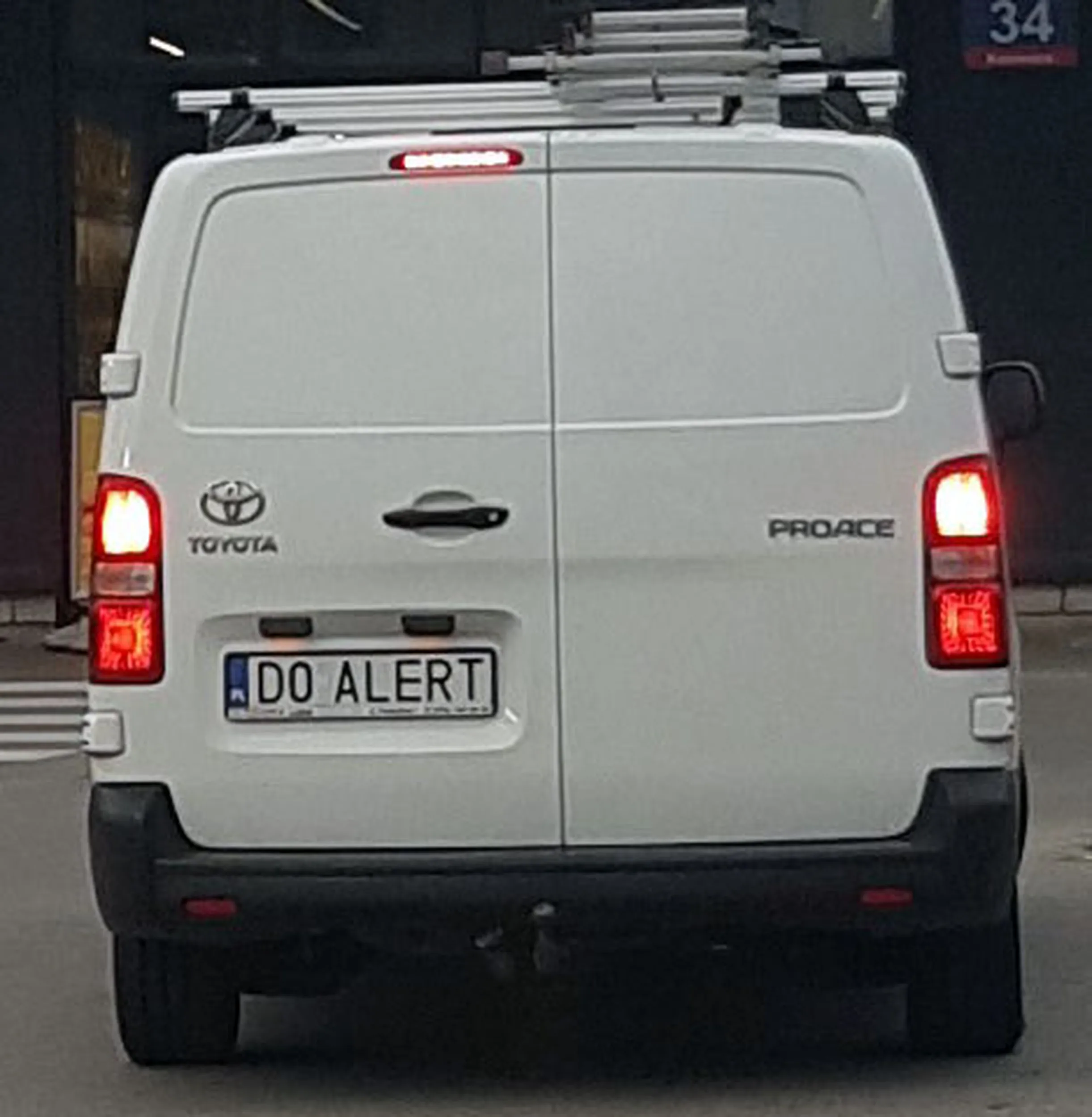 Fajny numer, blacha D0 ALERT