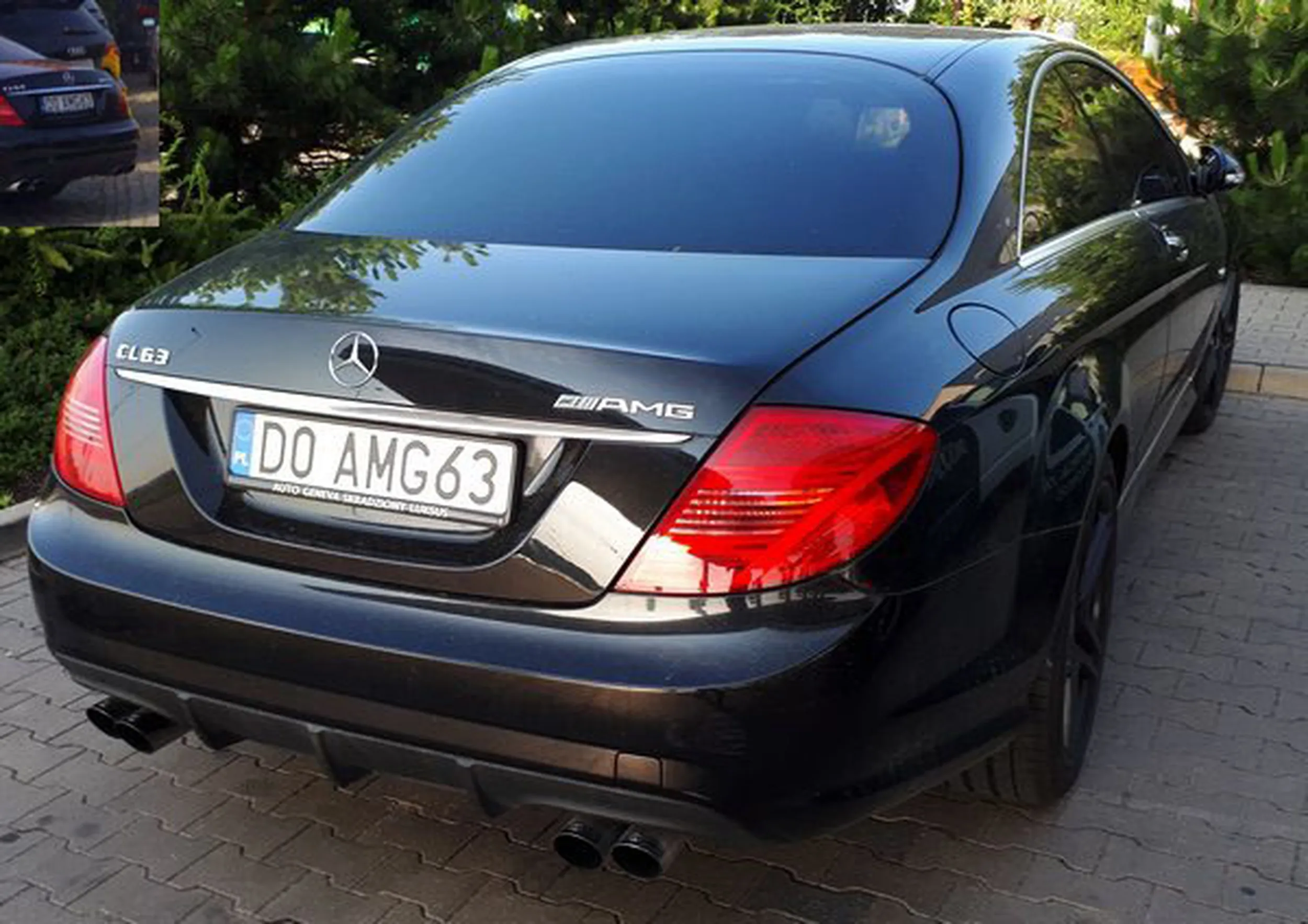 Fajny numer, blacha D0 AMG63