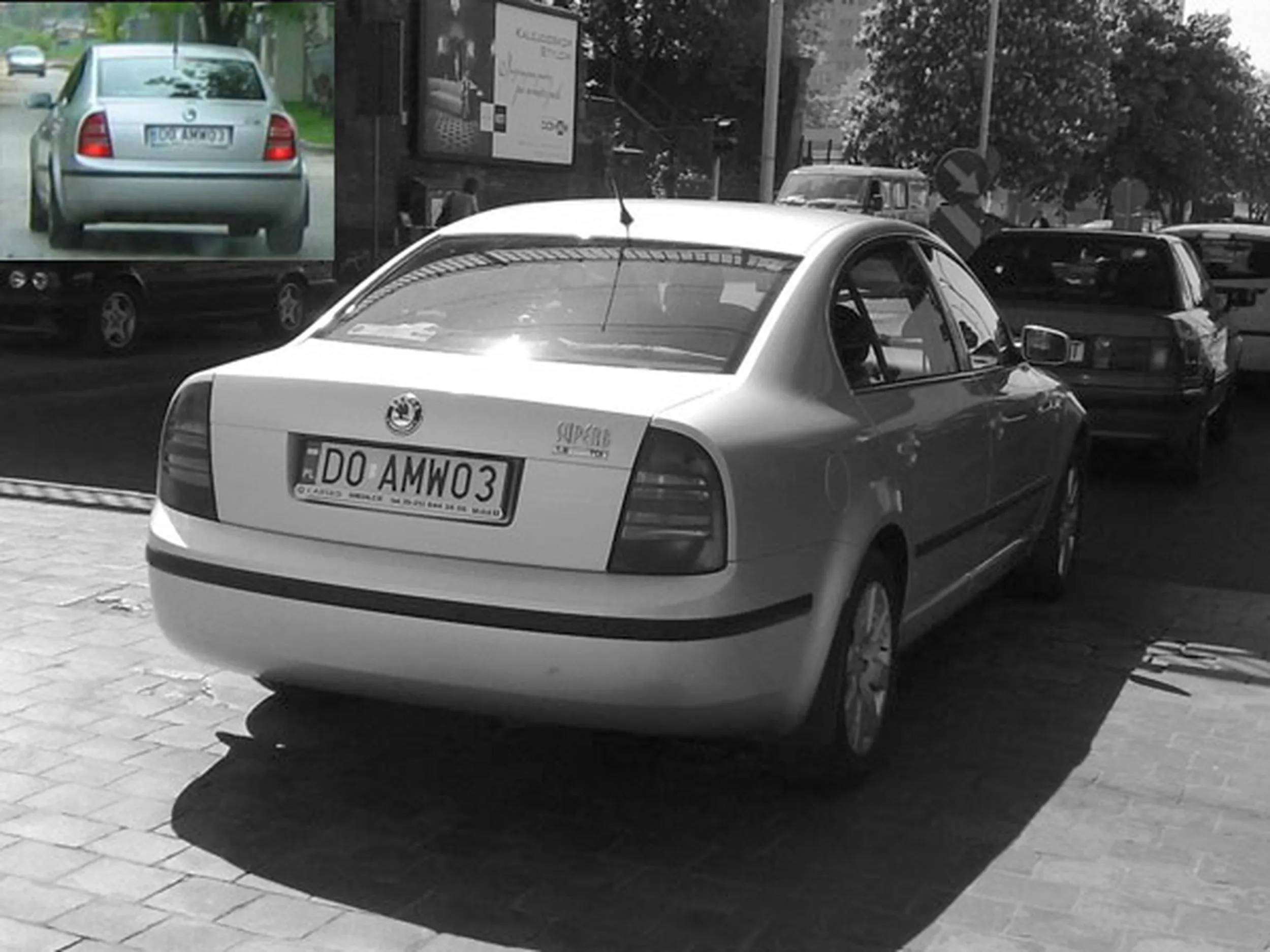 Fajny numer, blacha D0 AMW03