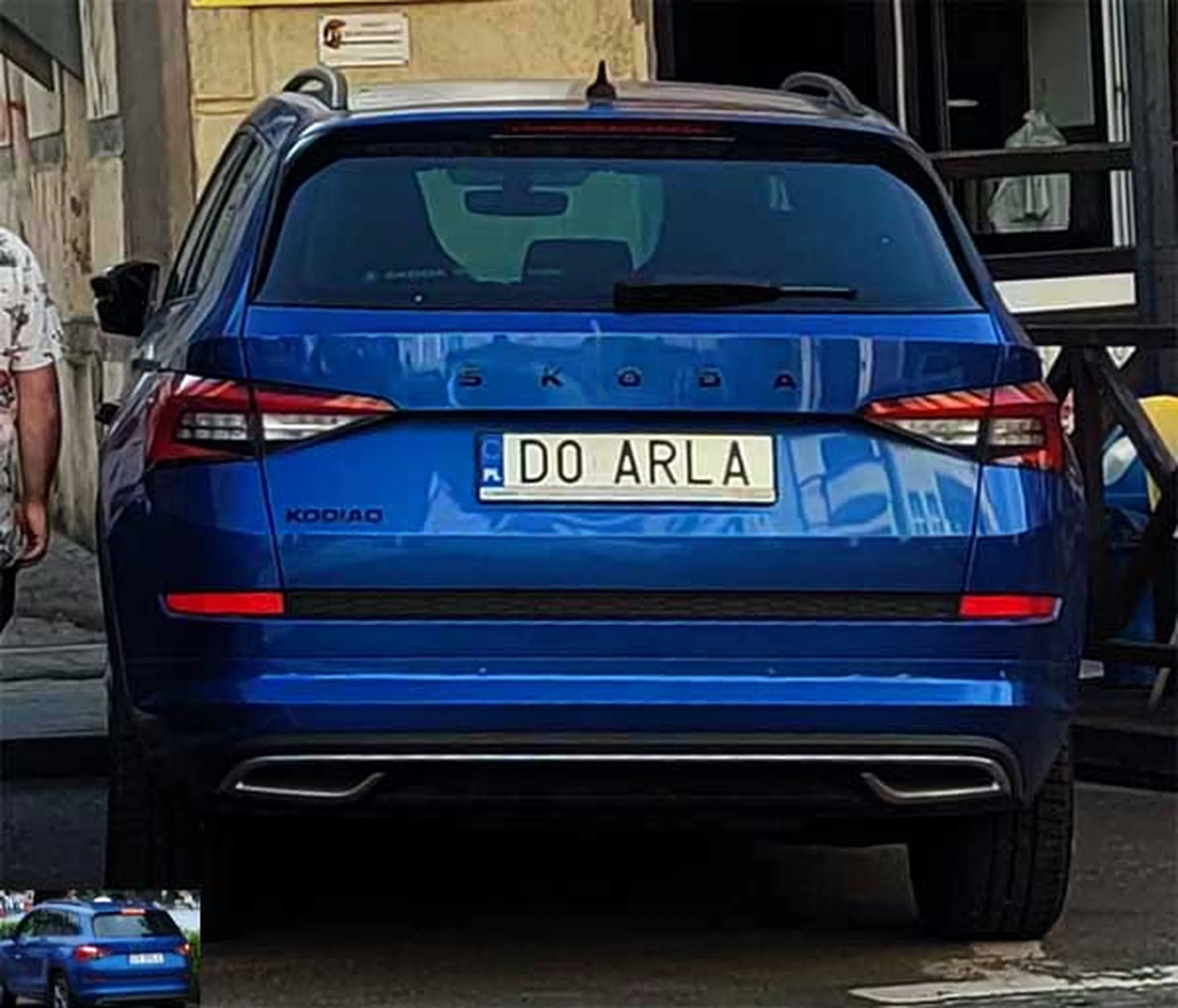 Fajny numer, blacha D0 ARLA