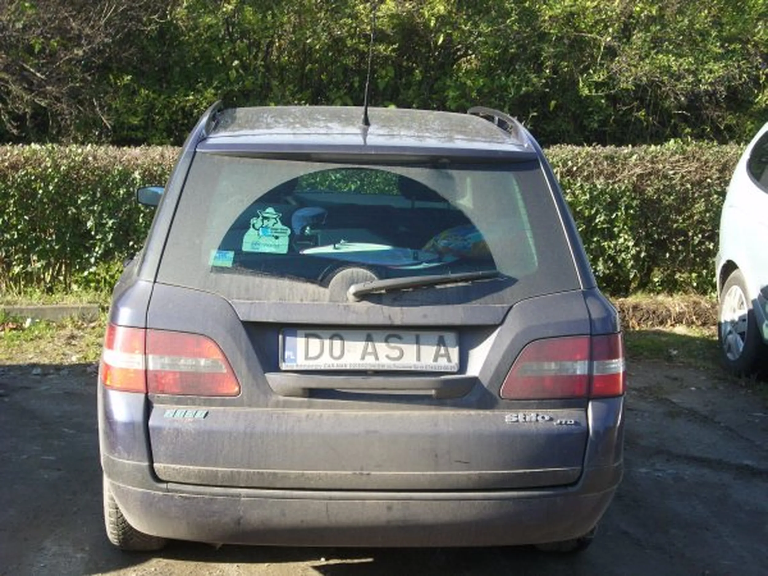 Fajny numer, blacha D0 ASIA