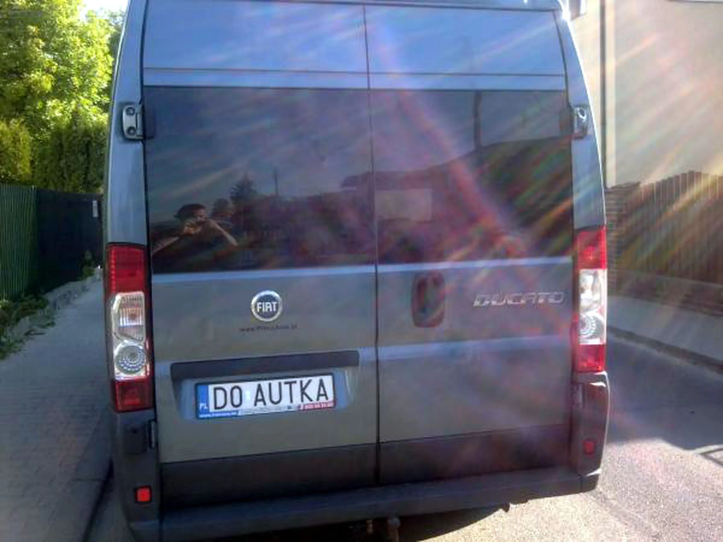 Fajny numer, blacha D0 AUTKA