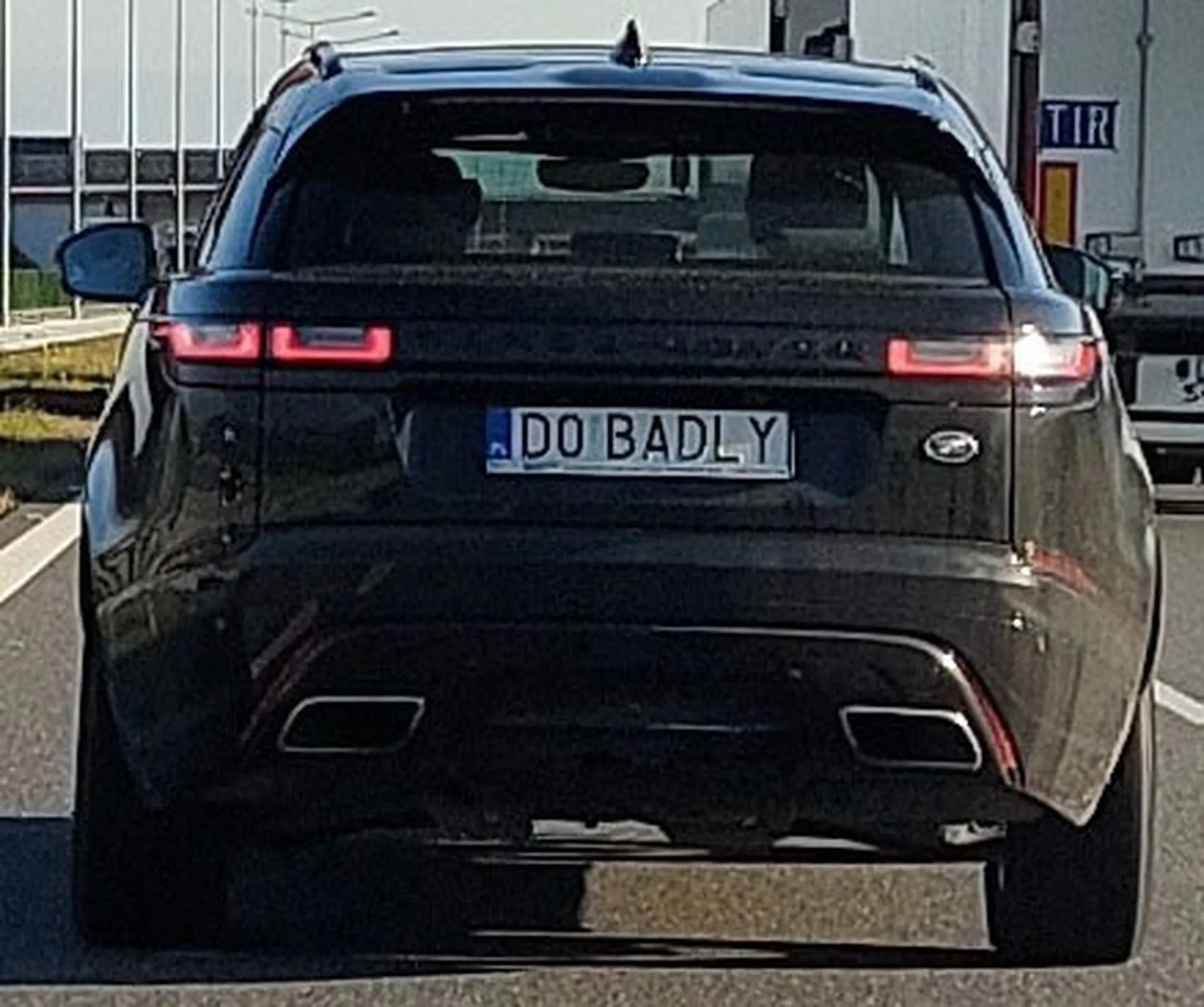 Fajny numer, blacha D0 BADLY