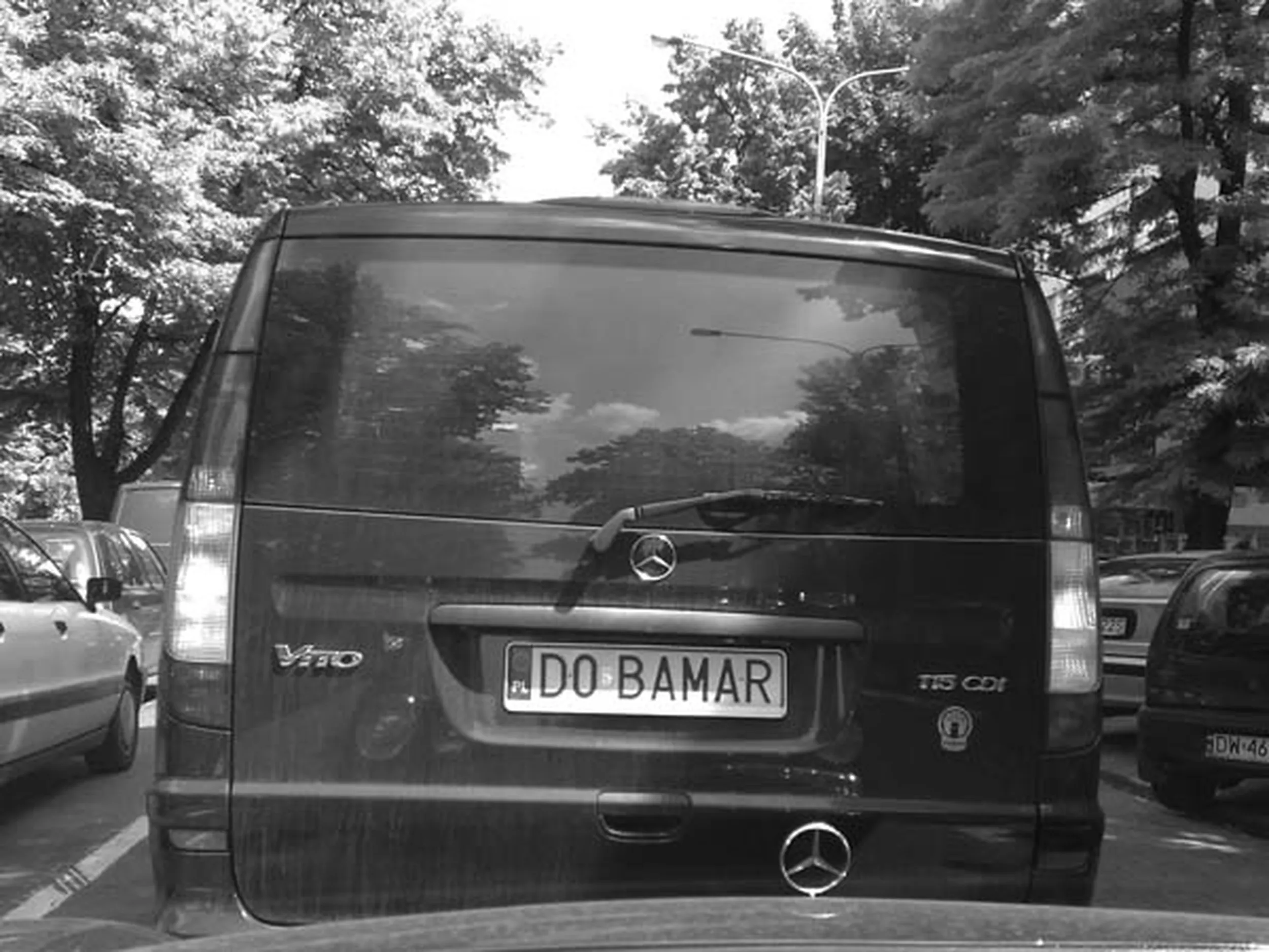 Fajny numer, blacha D0 BAMAR