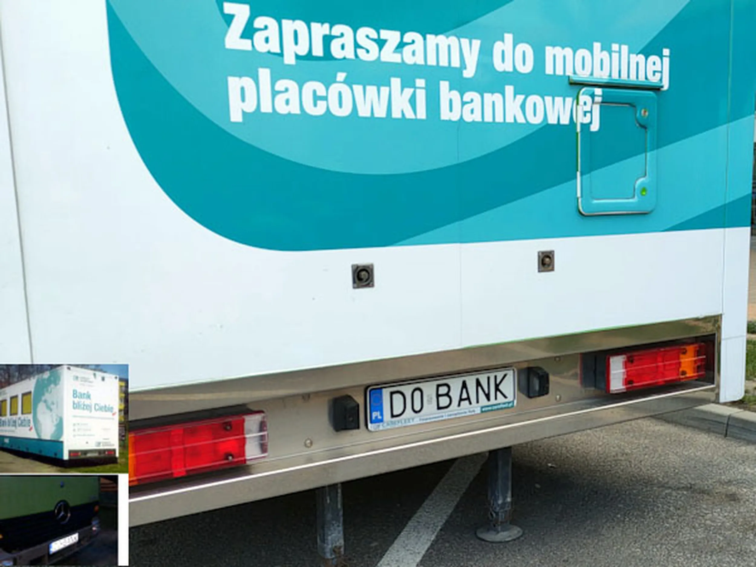 Fajny numer, blacha D0 BANK