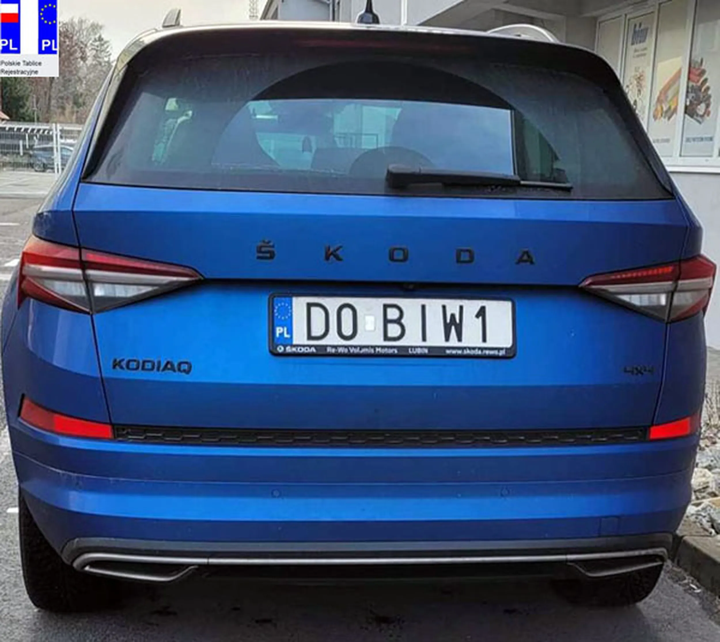 Fajny numer, blacha D0 BIW1