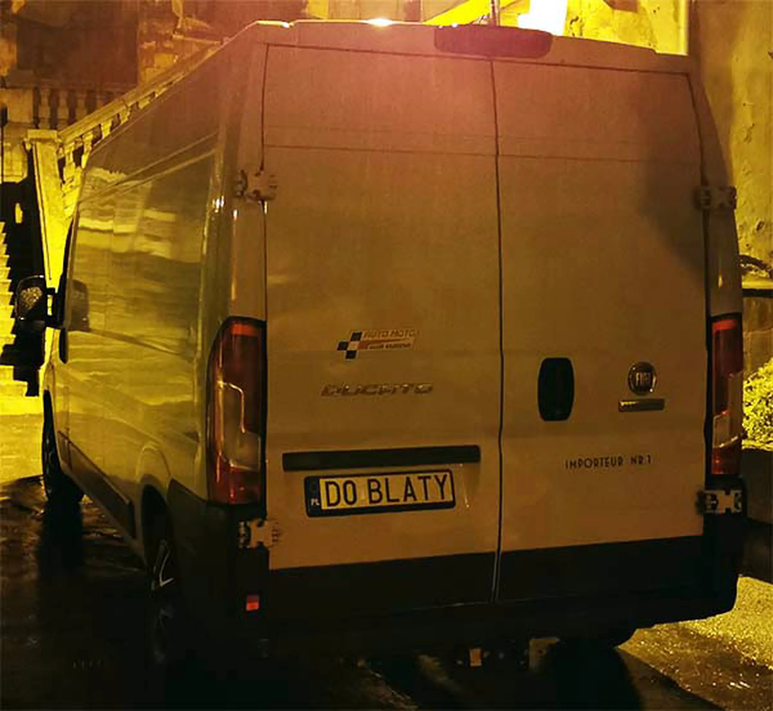 Fajny numer, blacha D0 BLATY