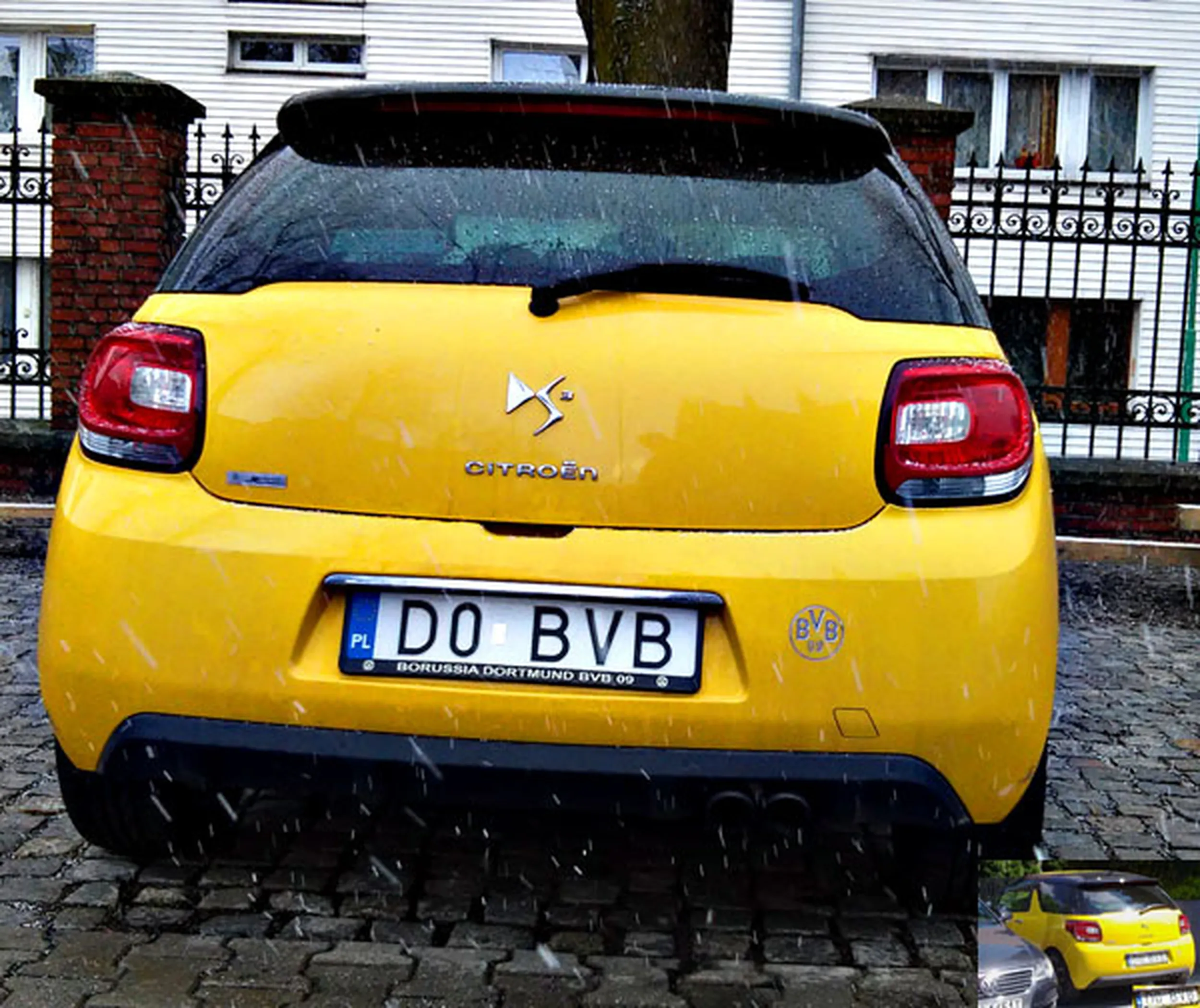 Fajny numer, blacha D0 BVB