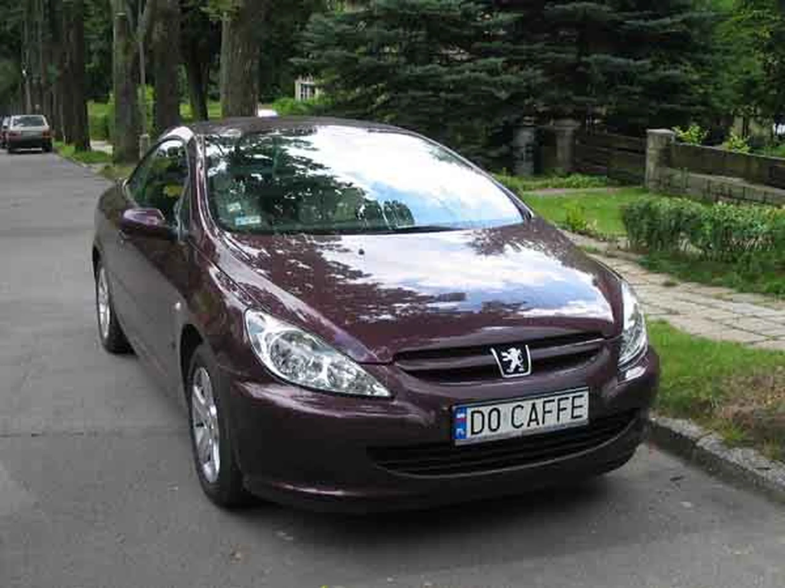 Fajny numer, blacha D0 CAFFE