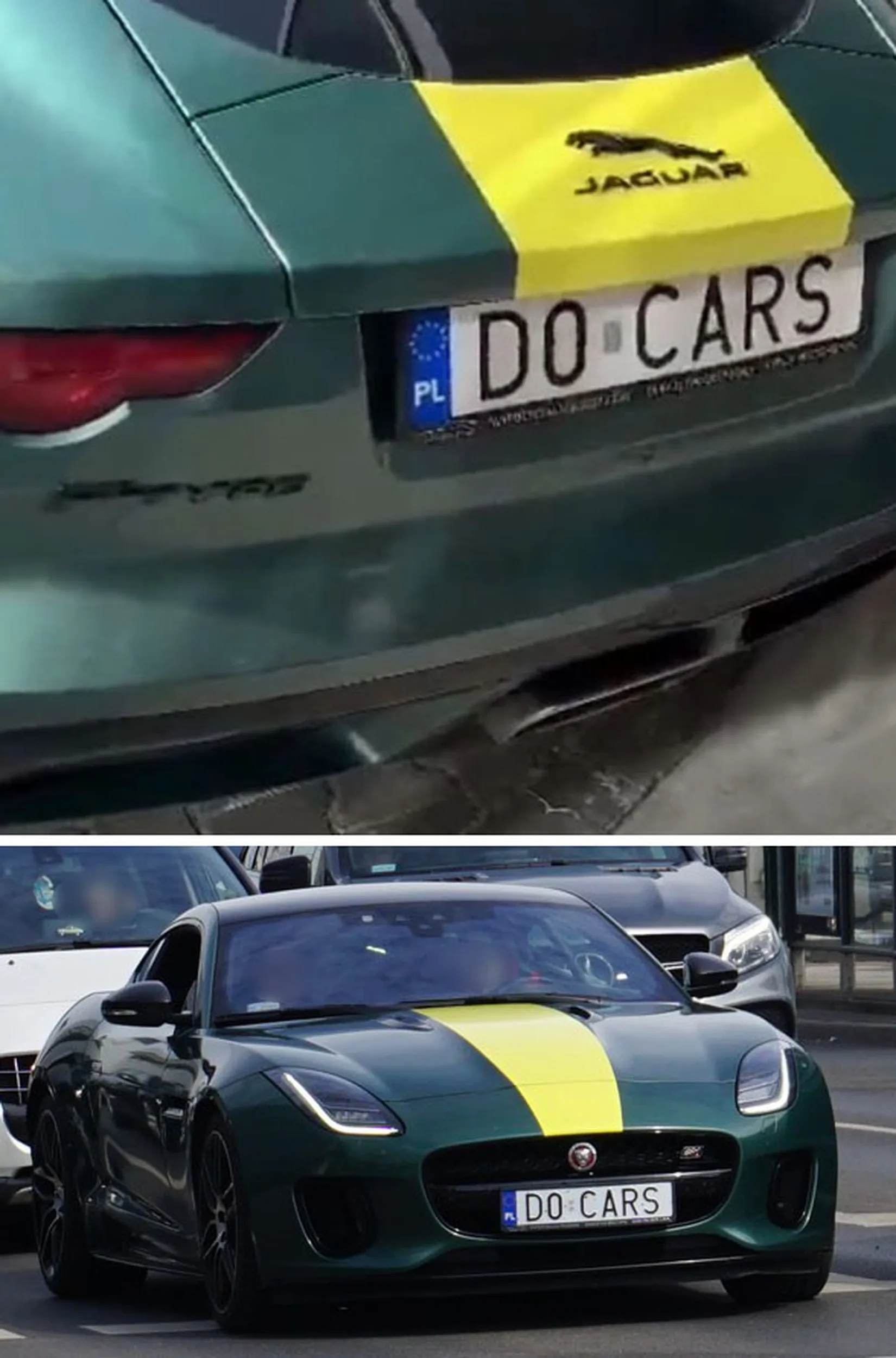 Fajny numer, blacha D0 CARS