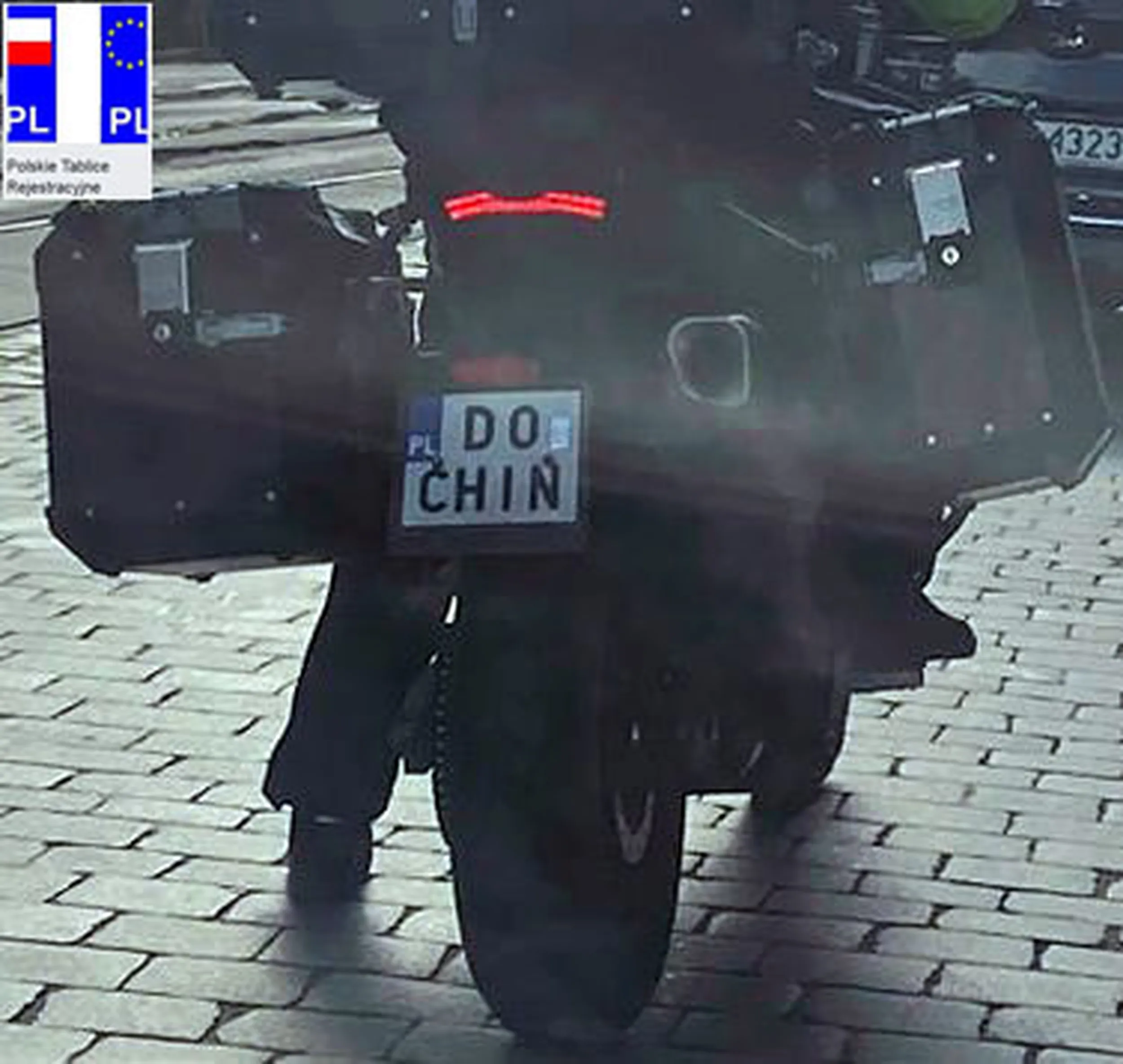 Fajny numer, blacha D0 CHIN