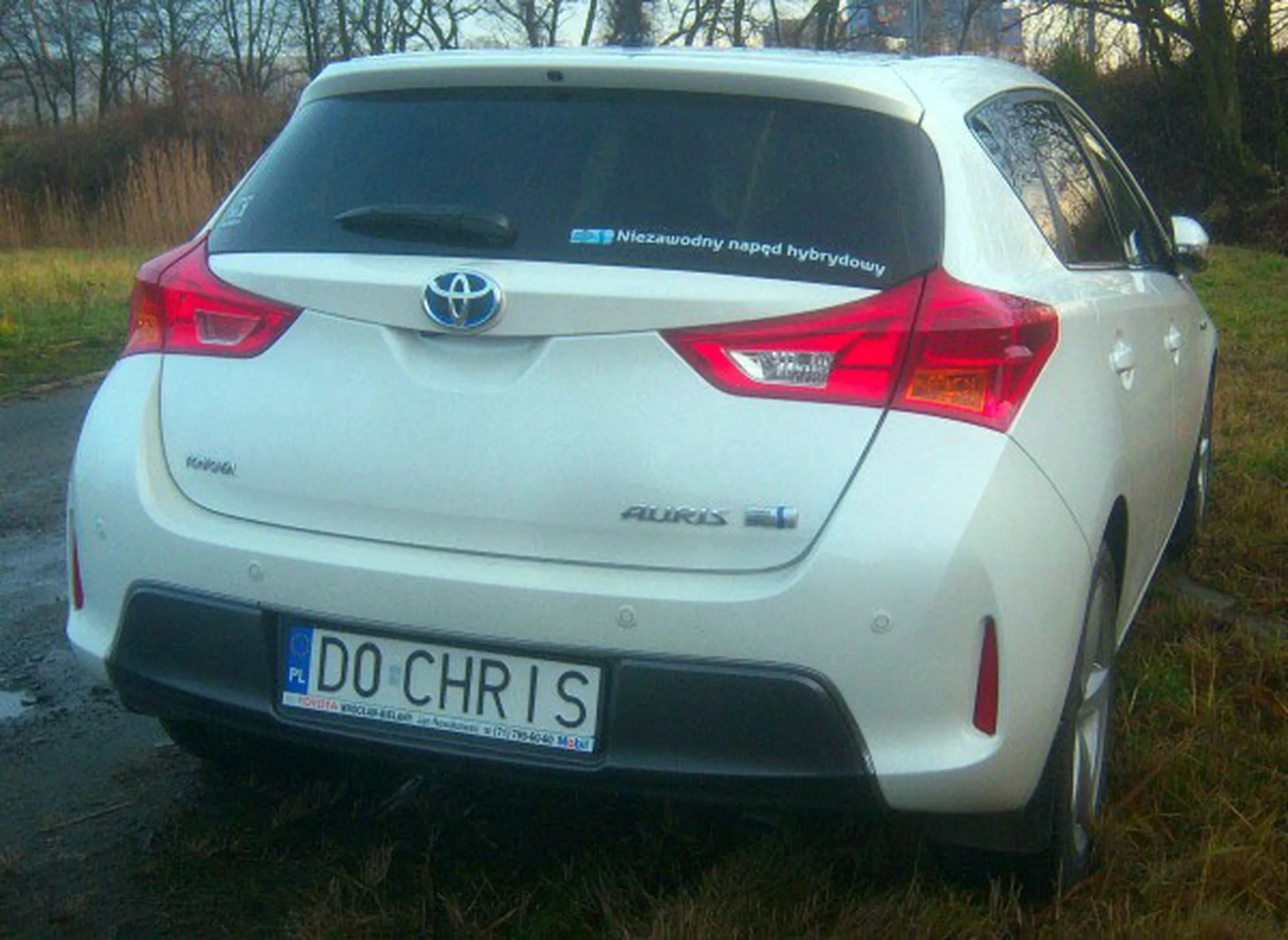 Fajny numer, blacha D0 CHRIS