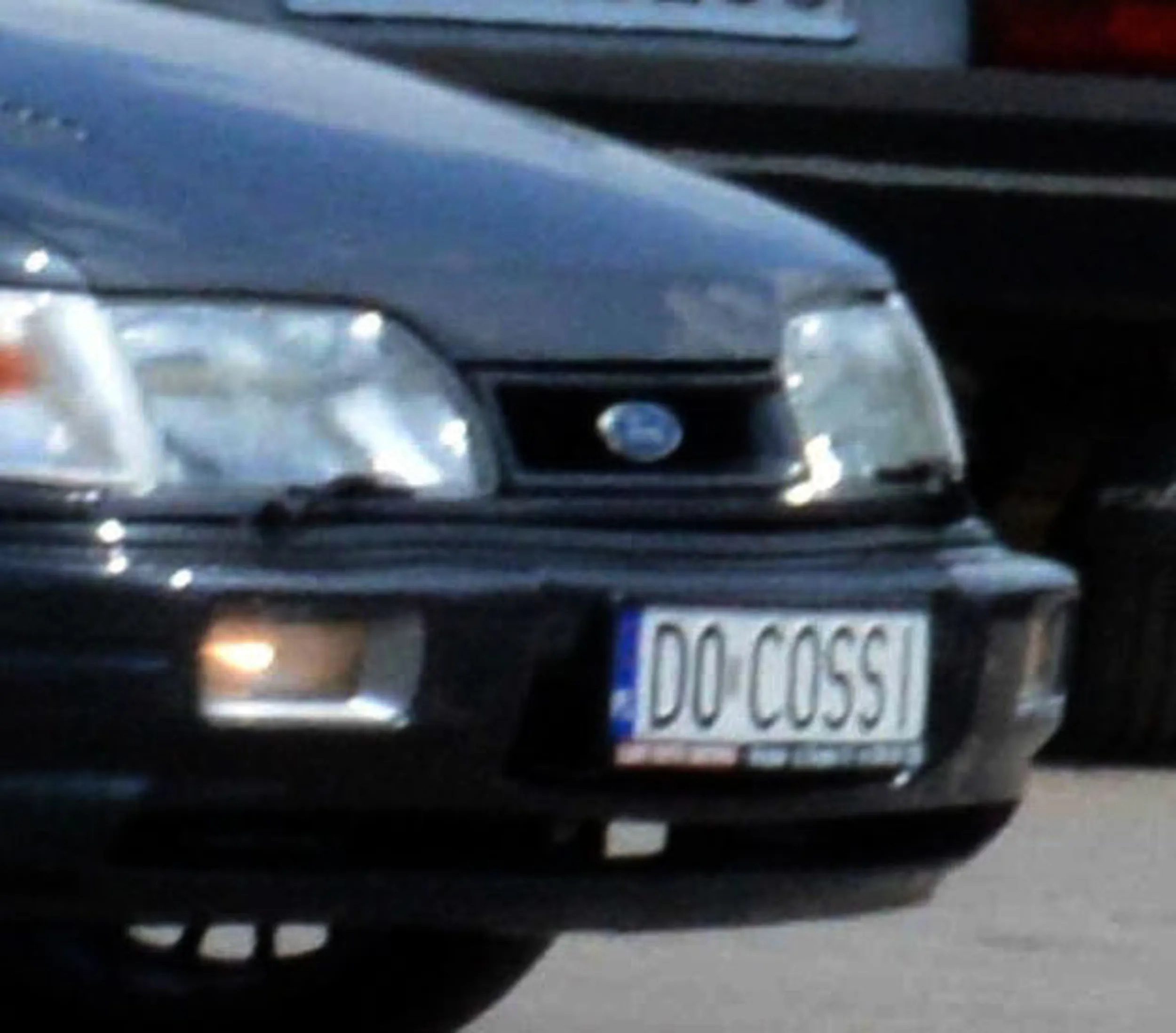 Fajny numer, blacha D0 COSSI