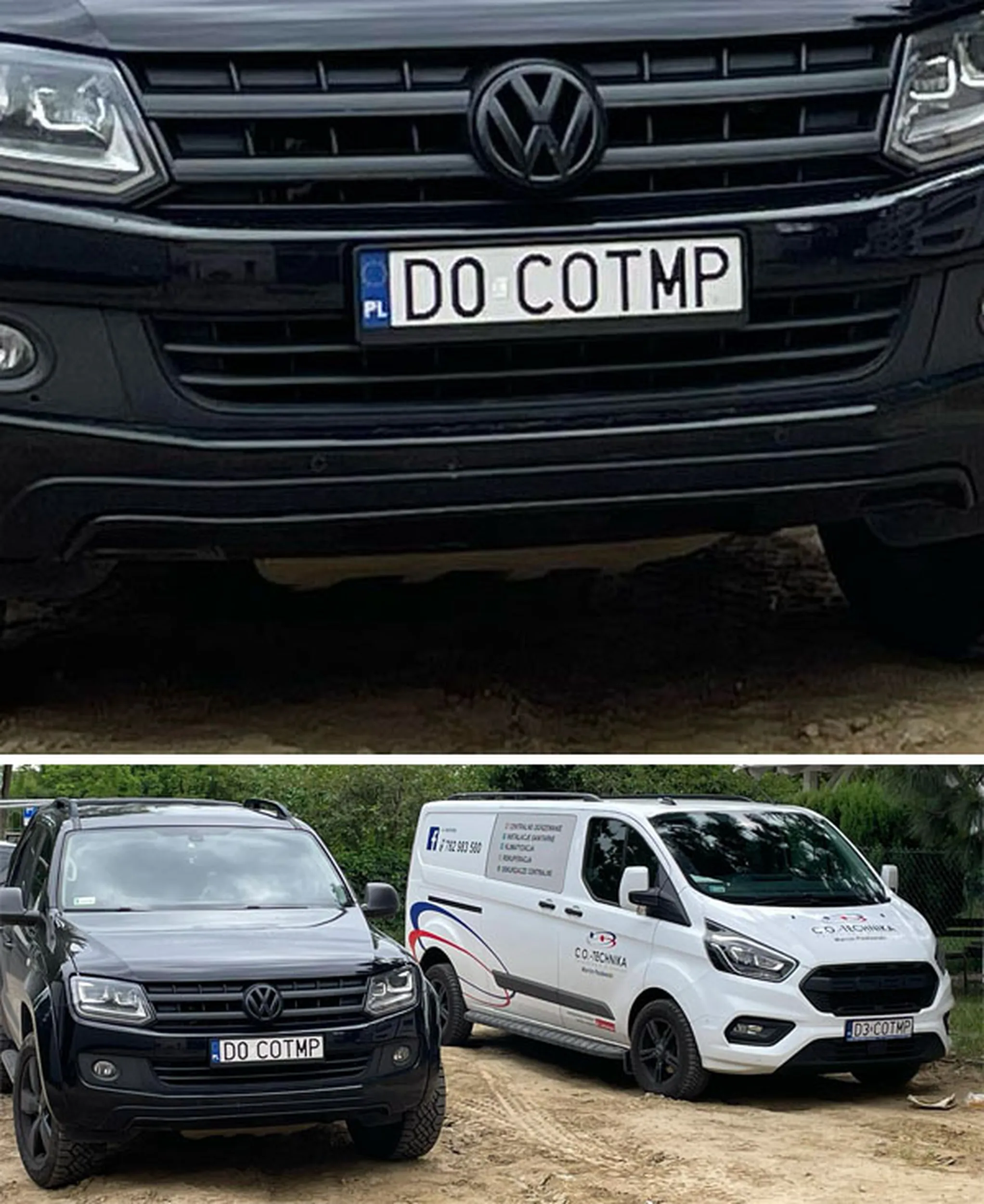 Fajny numer, blacha D0 COTMP