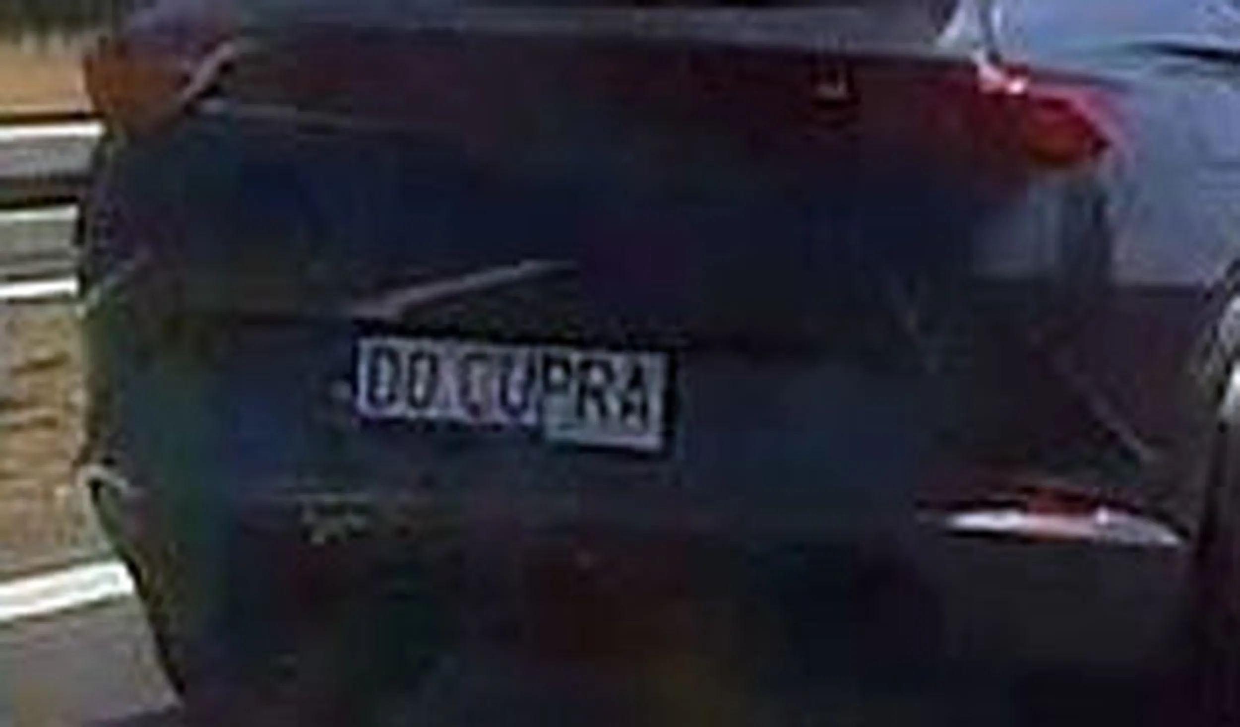 Fajny numer, blacha D0 CUPRA