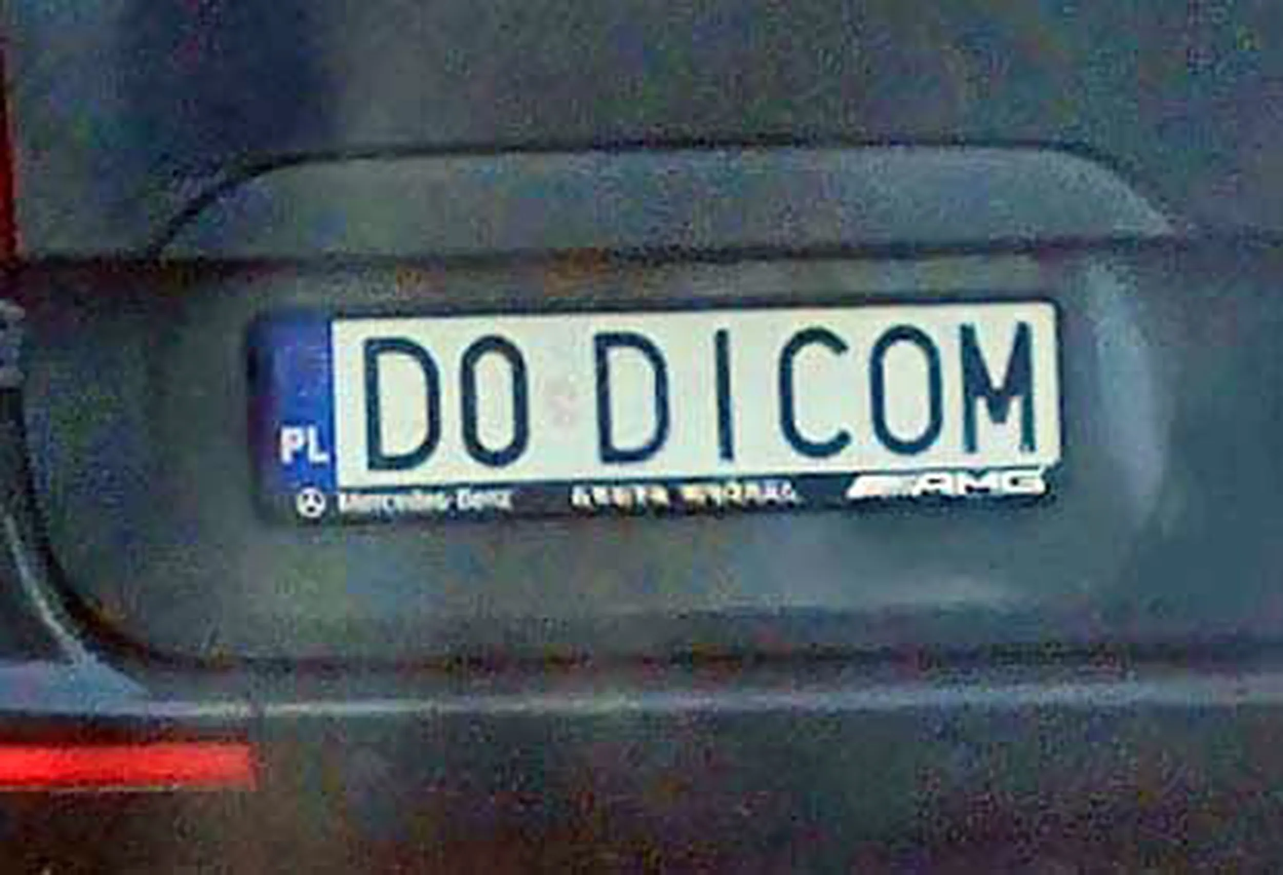 Fajny numer, blacha D0 DICOM