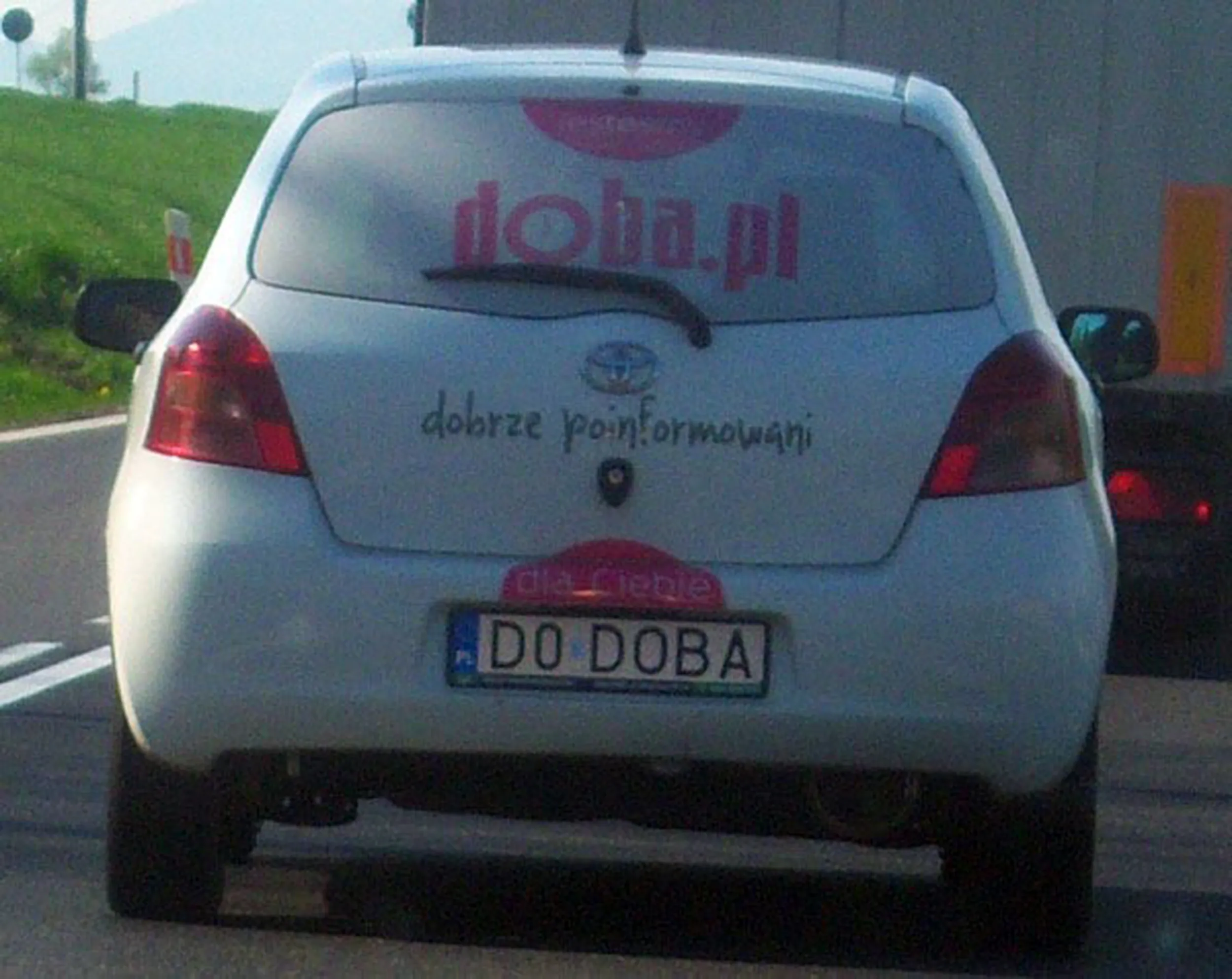 Fajny numer, blacha D0 DOBA