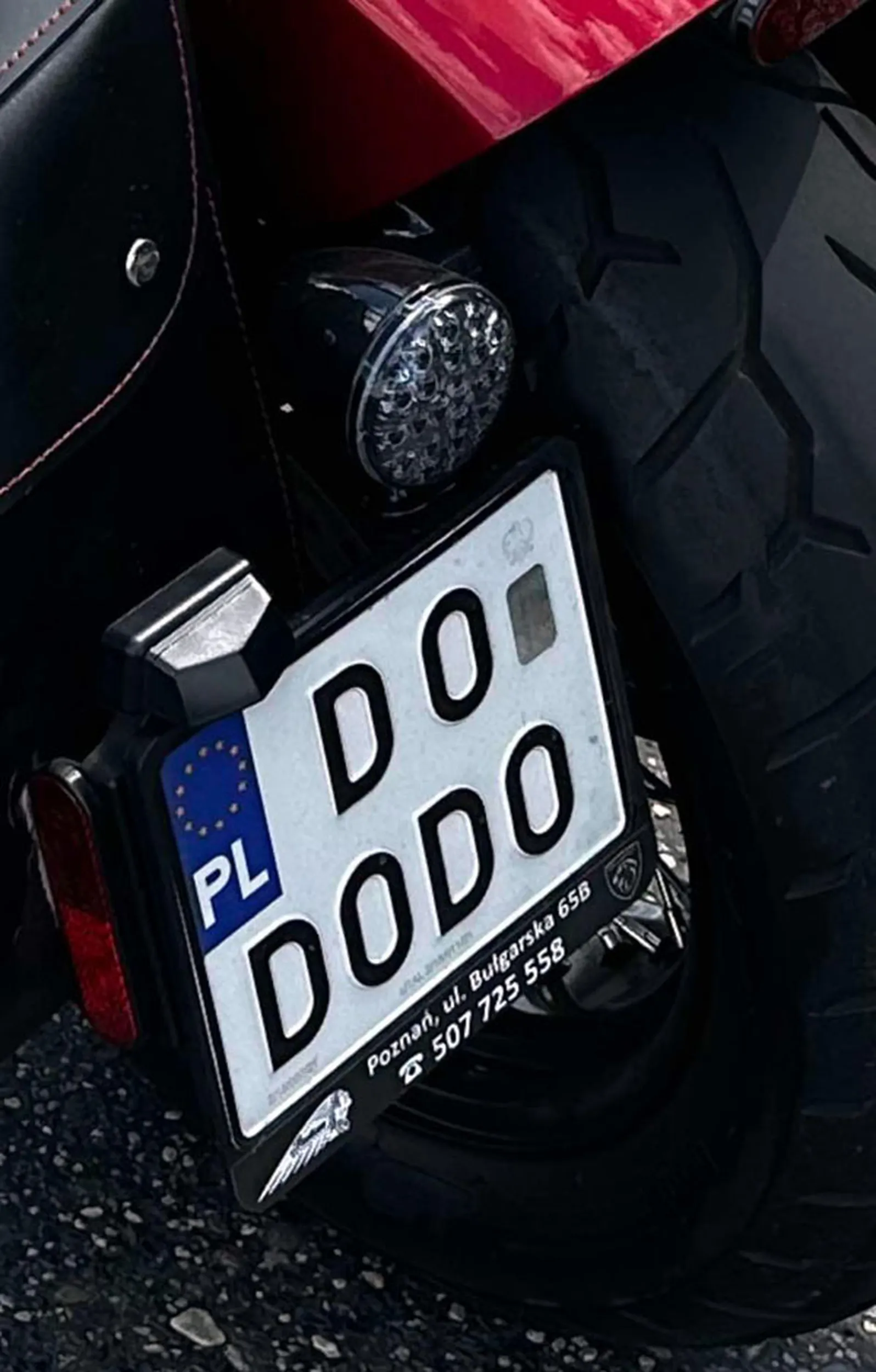 Fajny numer, blacha D0 DODO