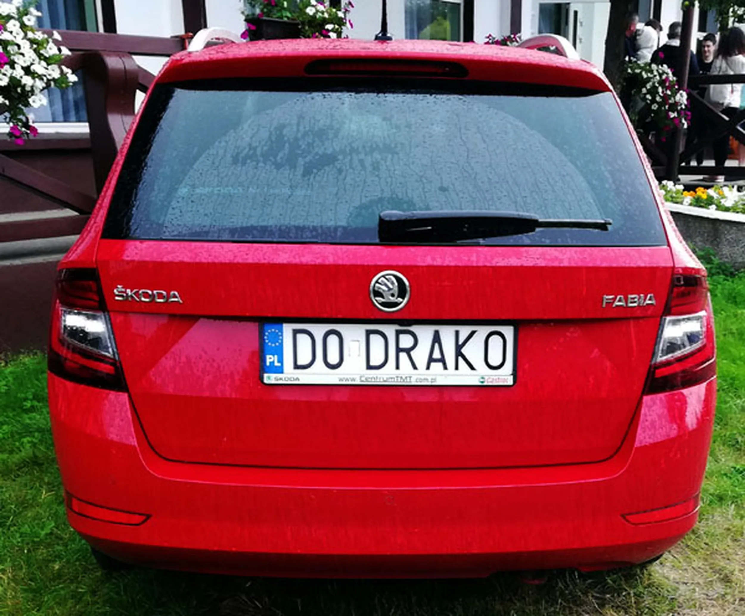 Fajny numer, blacha D0 DRAKO