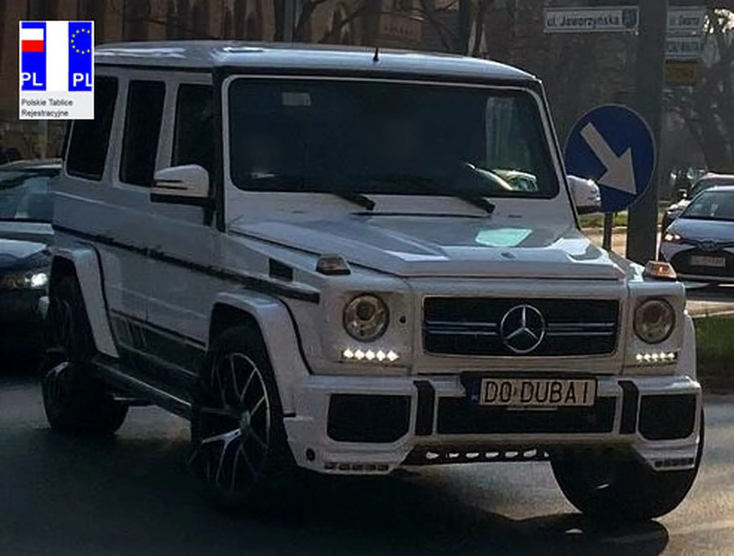 Fajny numer, blacha D0 DUBAI