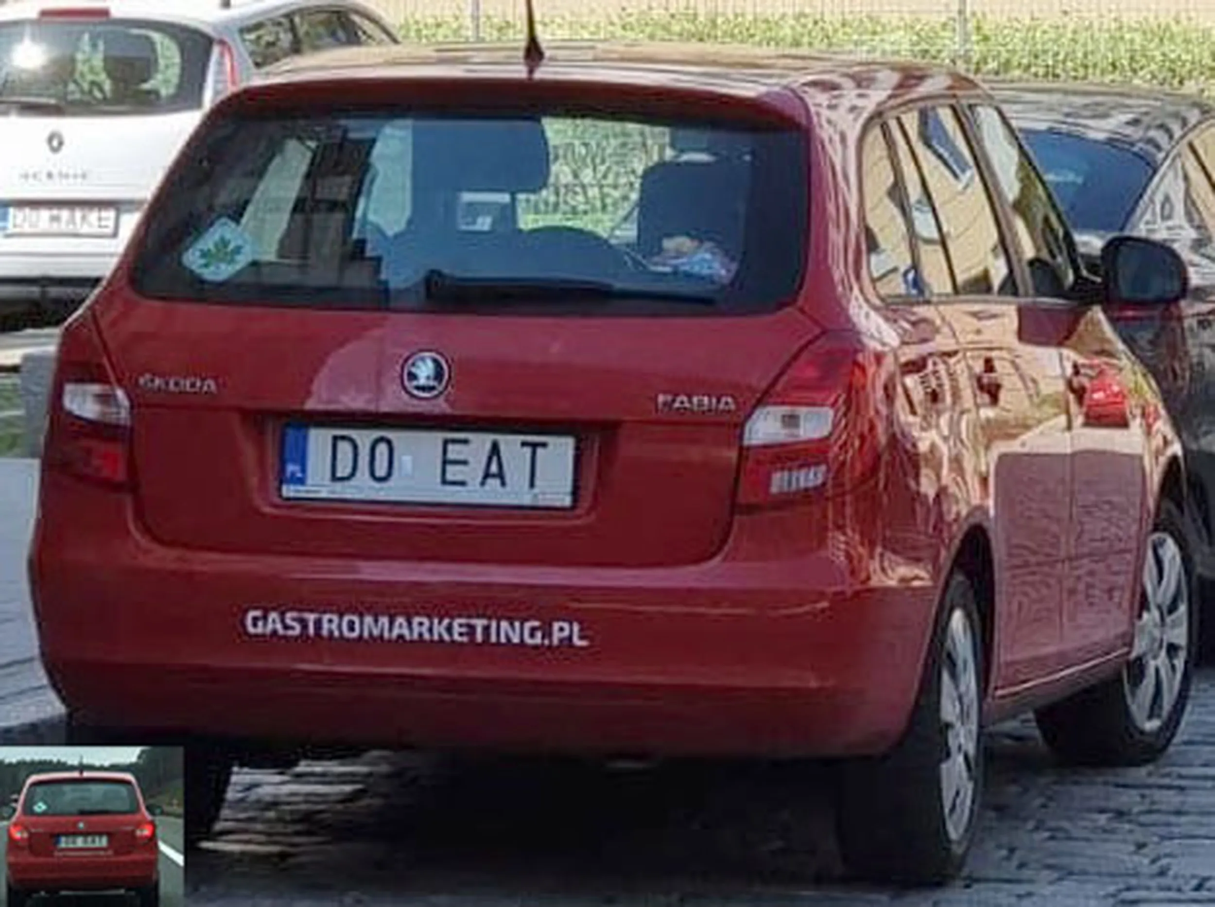 Fajny numer, blacha D0 EAT