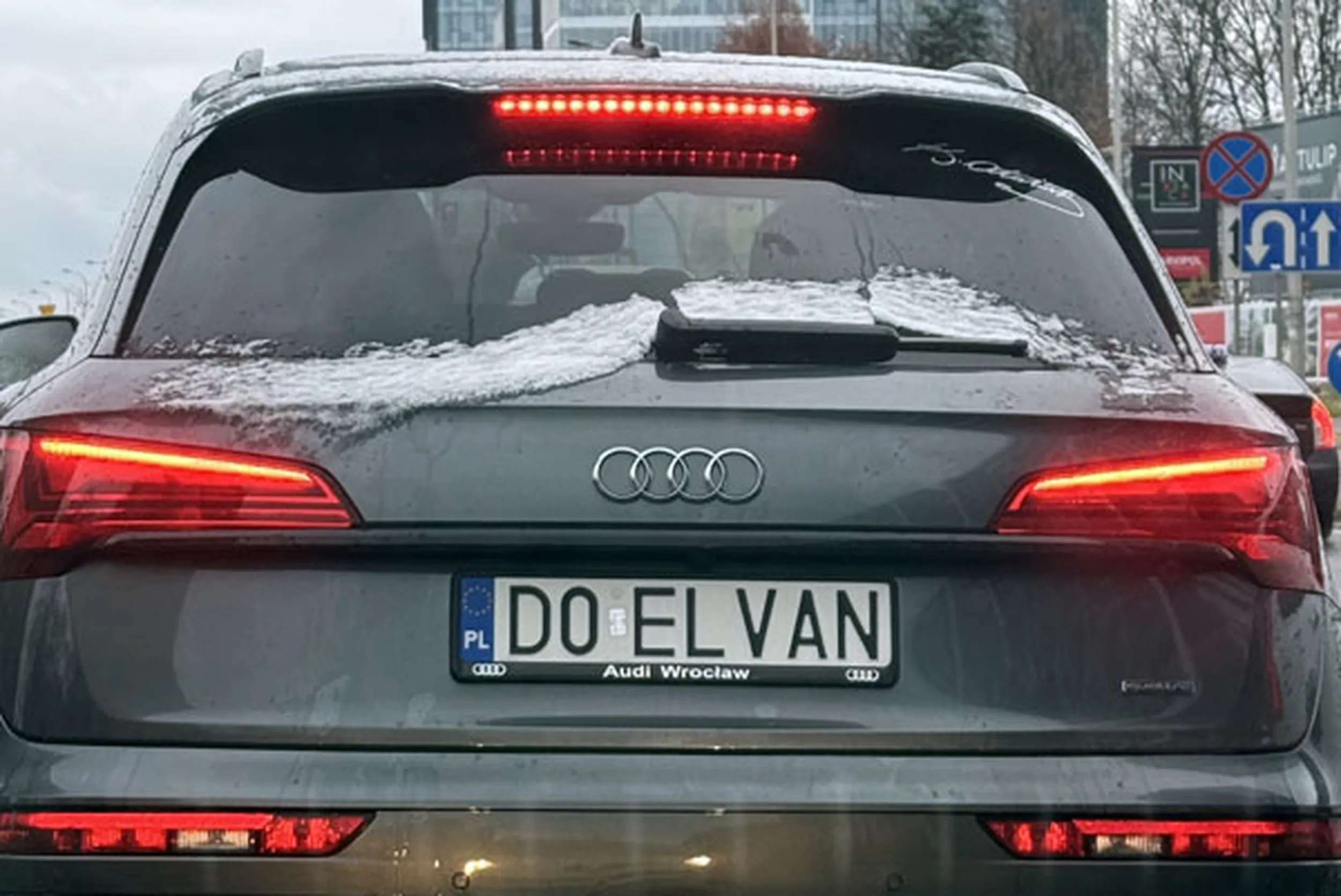 Fajny numer, blacha D0 ELVAN