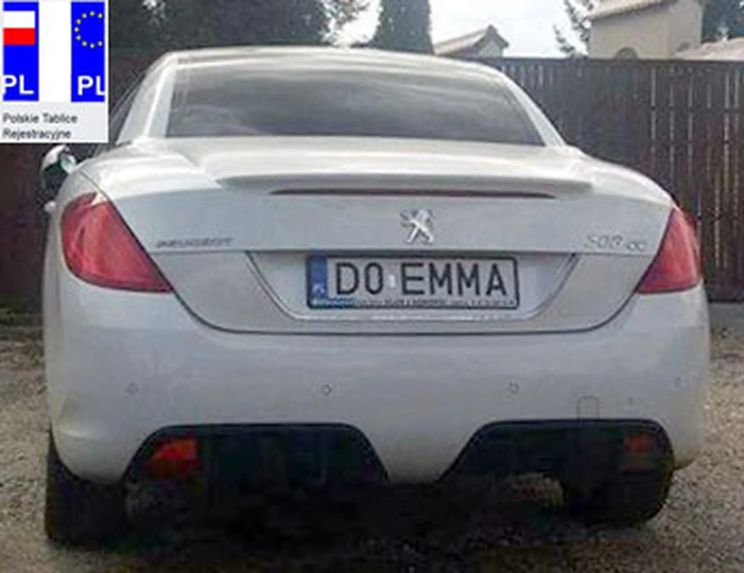 Fajny numer, blacha D0 EMMA