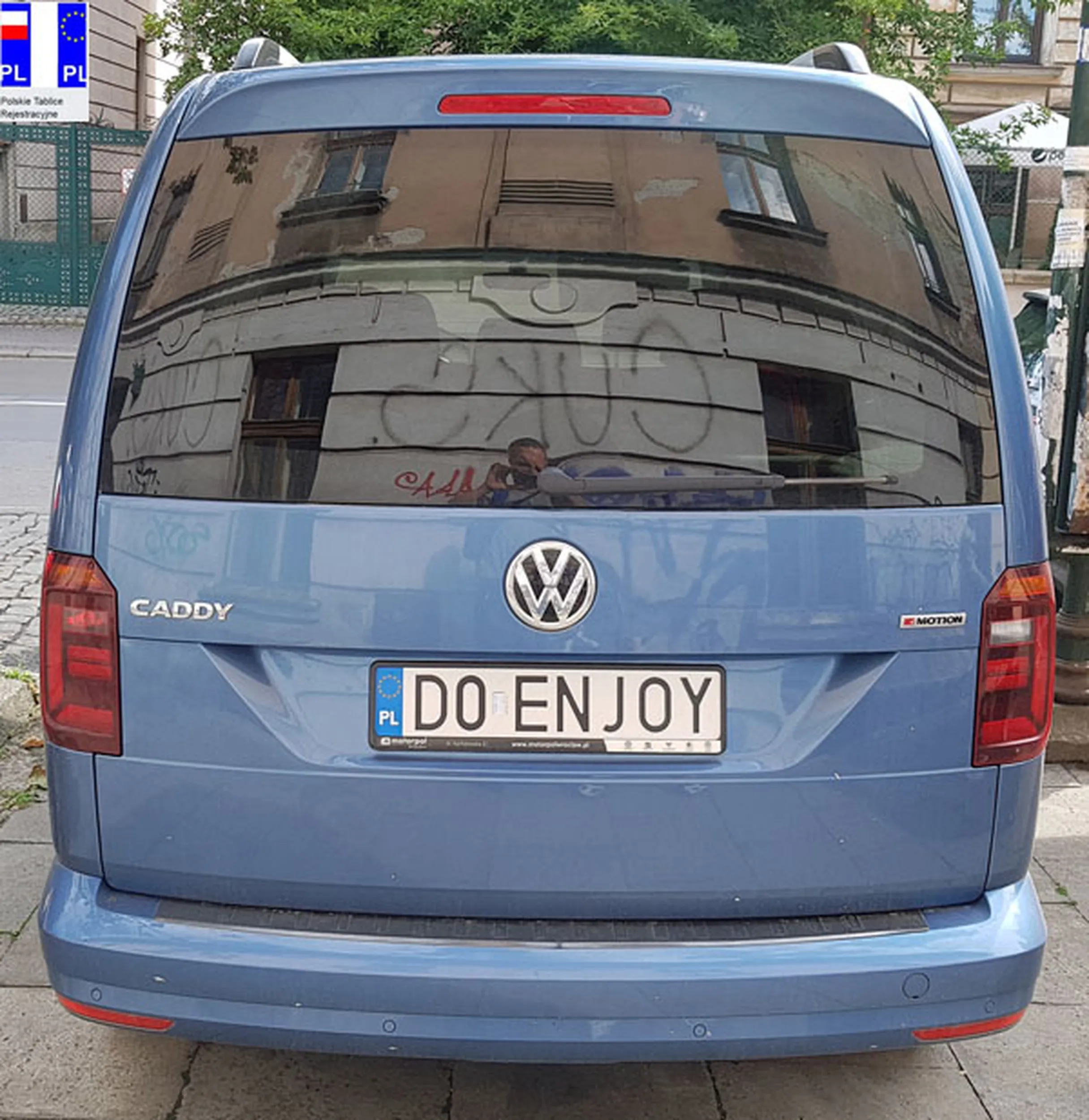 Fajny numer, blacha D0 ENJOY