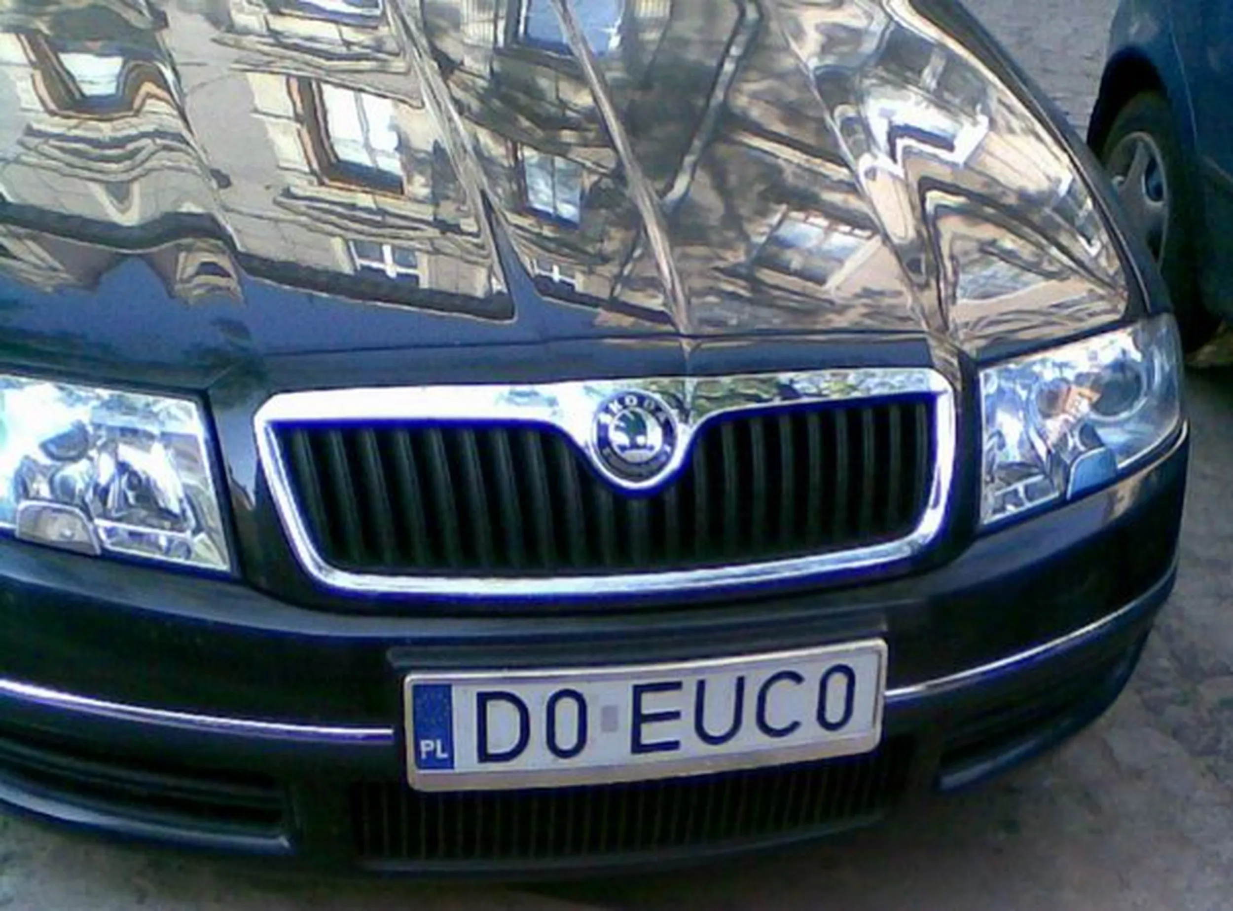 Fajny numer, blacha D0 EUC0