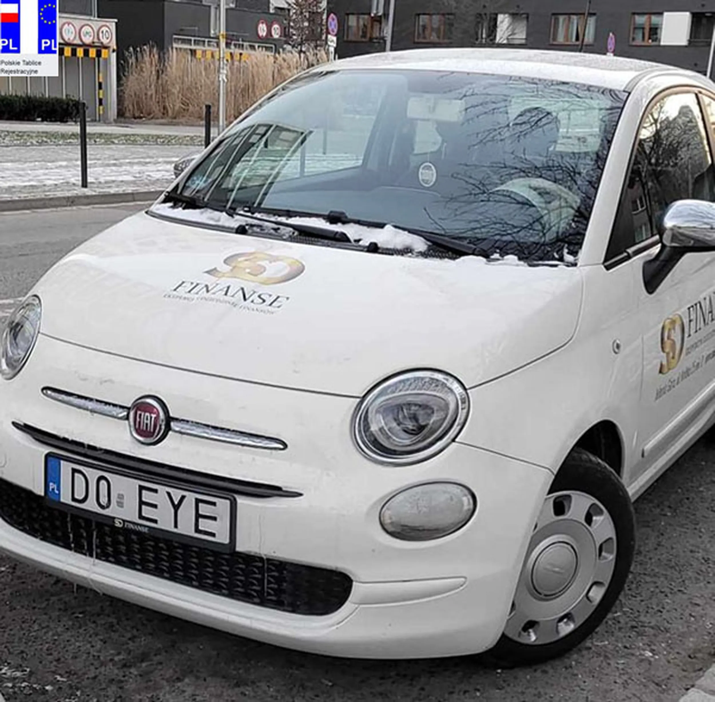 Fajny numer, blacha D0 EYE