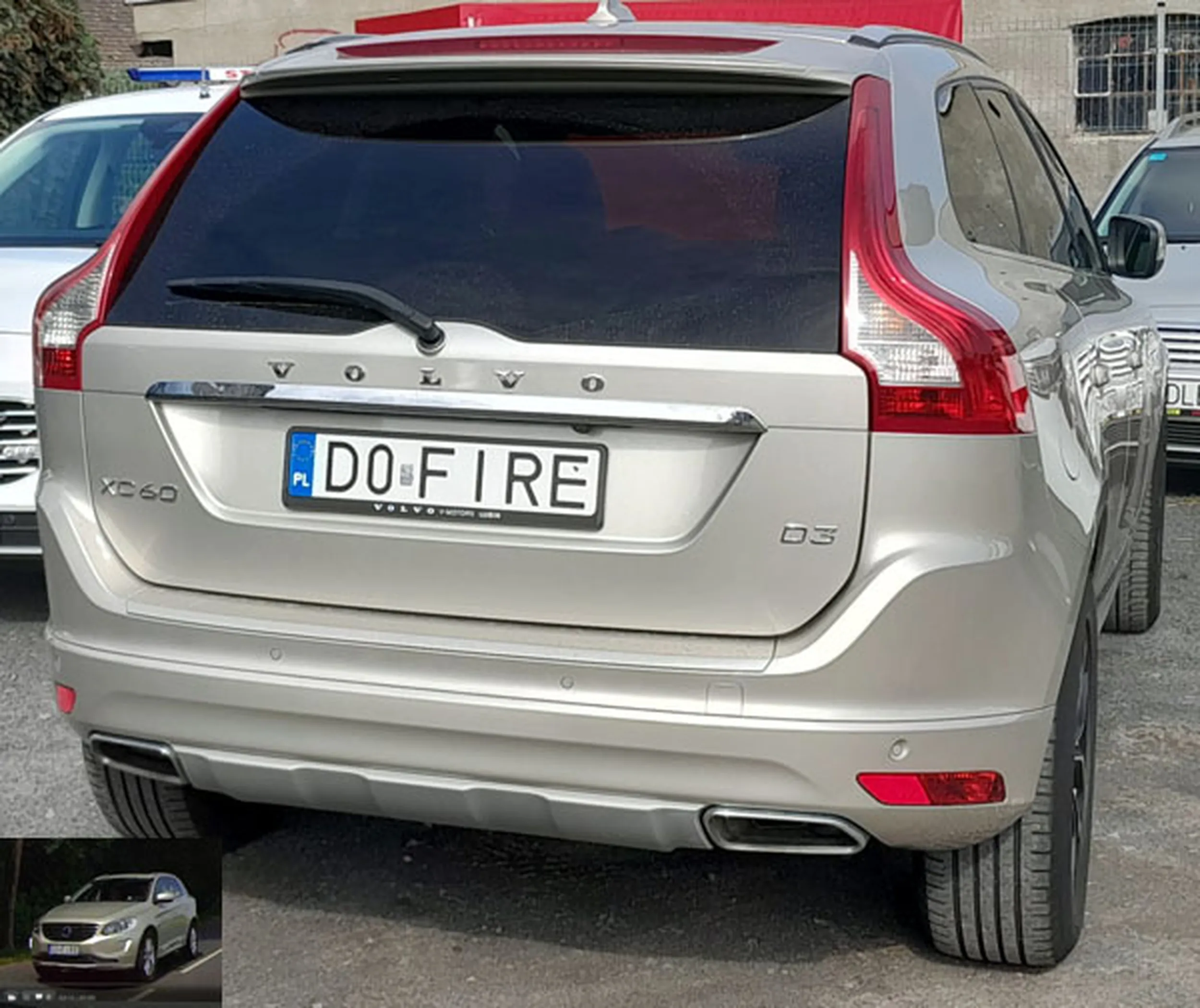 Fajny numer, blacha D0 FIRE