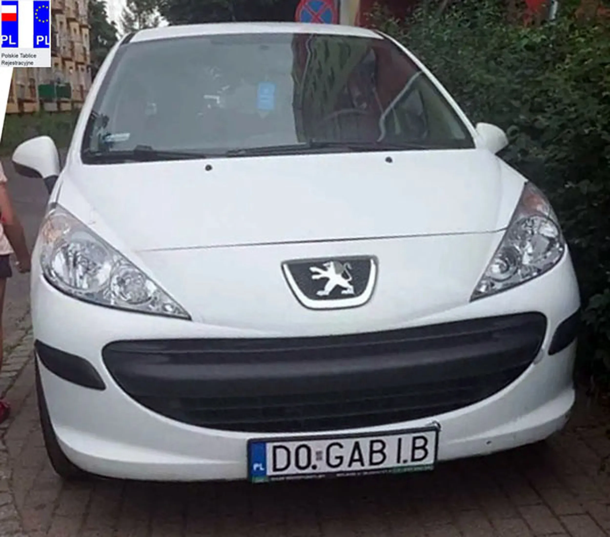 Fajny numer, blacha D0 GABIB