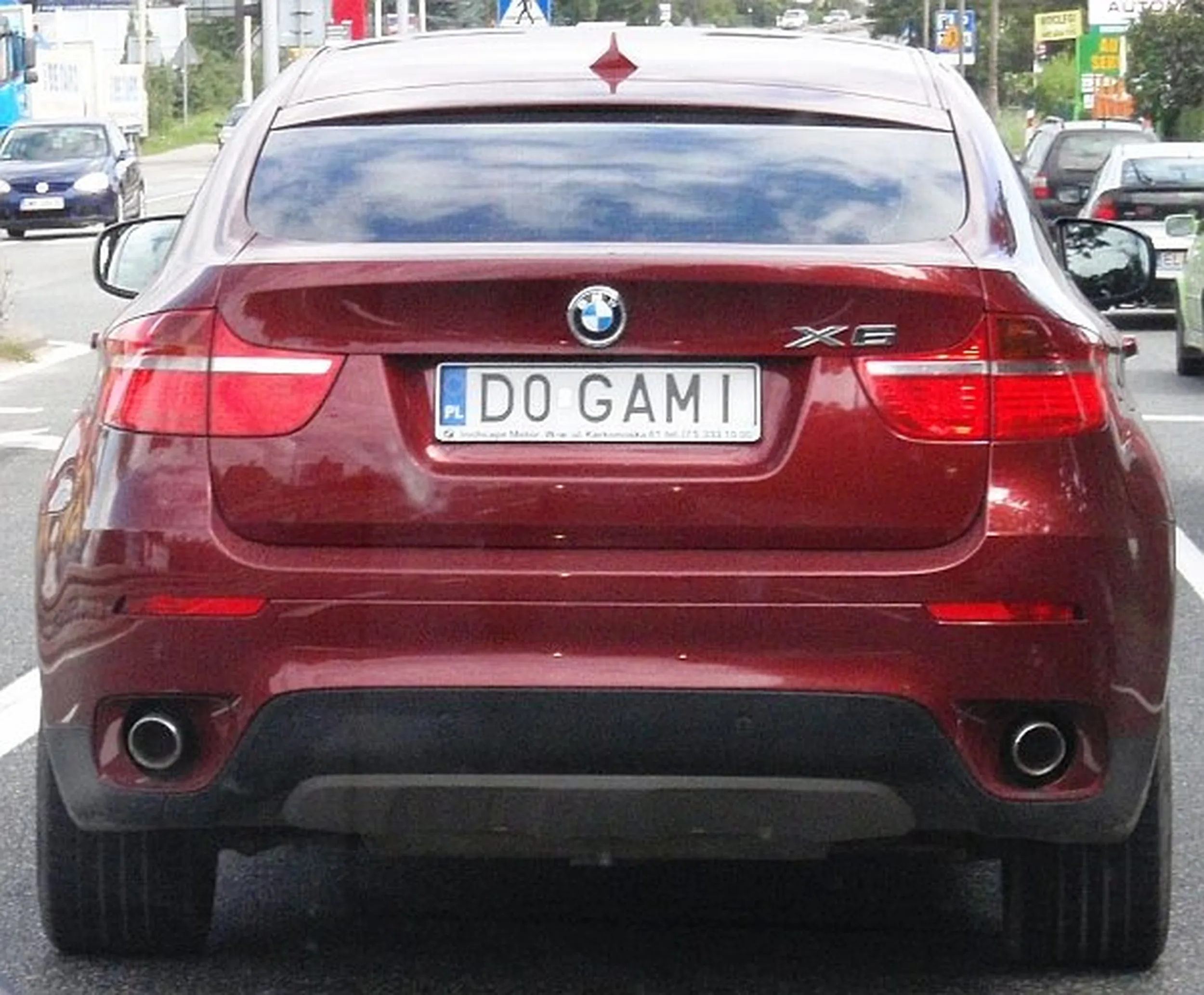 Fajny numer, blacha D0 GAMI