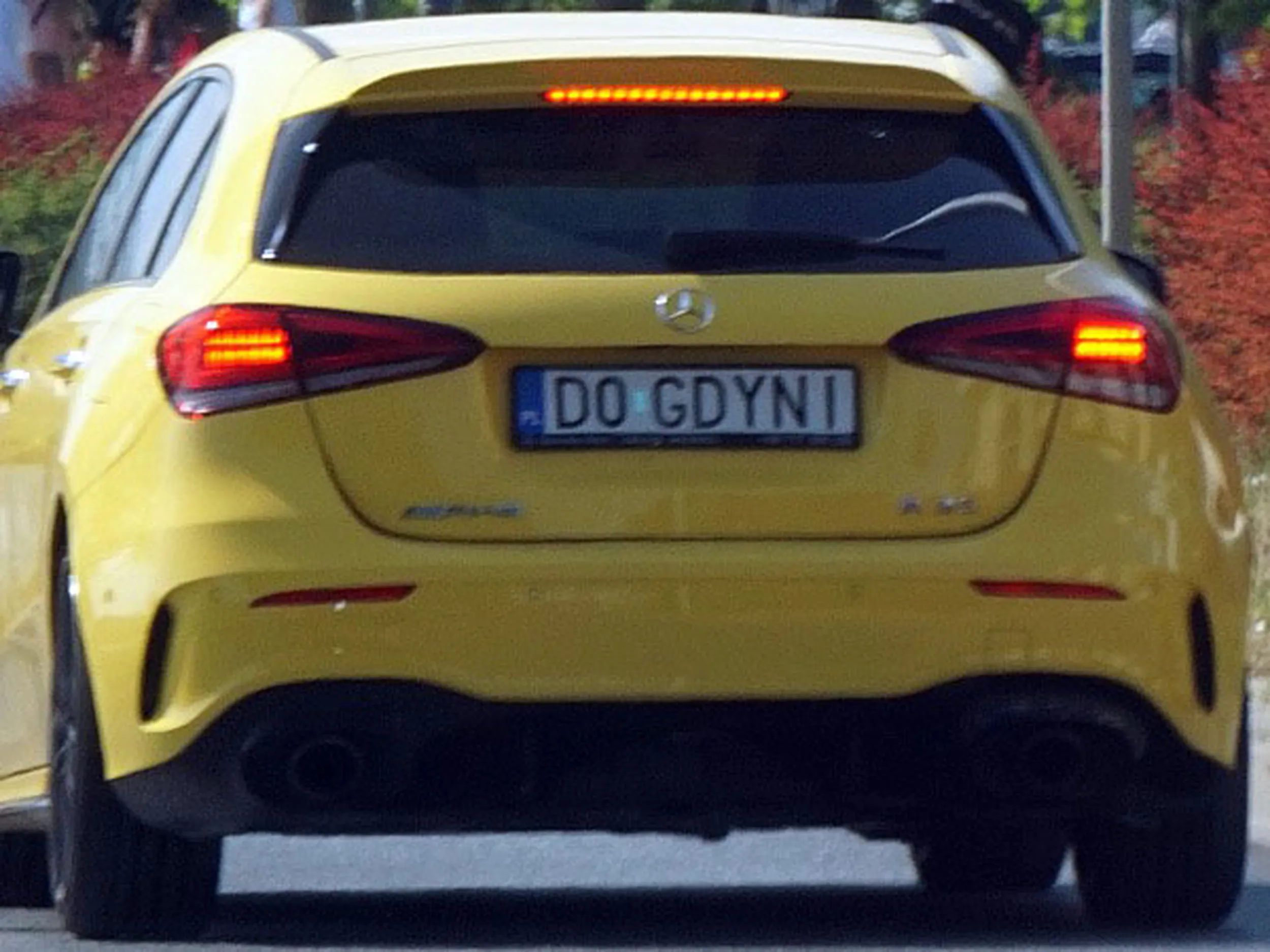 Fajny numer, blacha D0 GDYNI