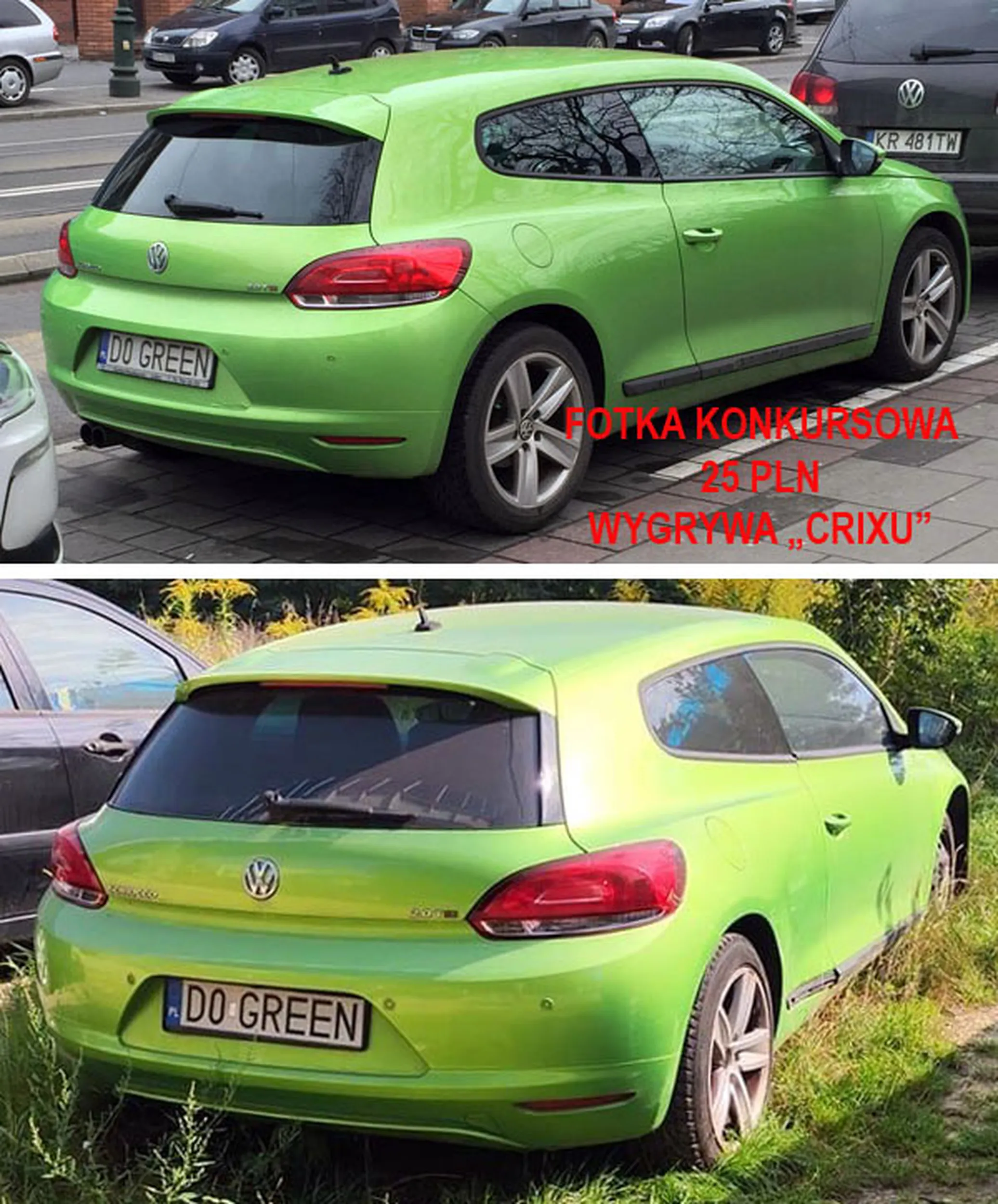 Fajny numer, blacha D0 GREEN