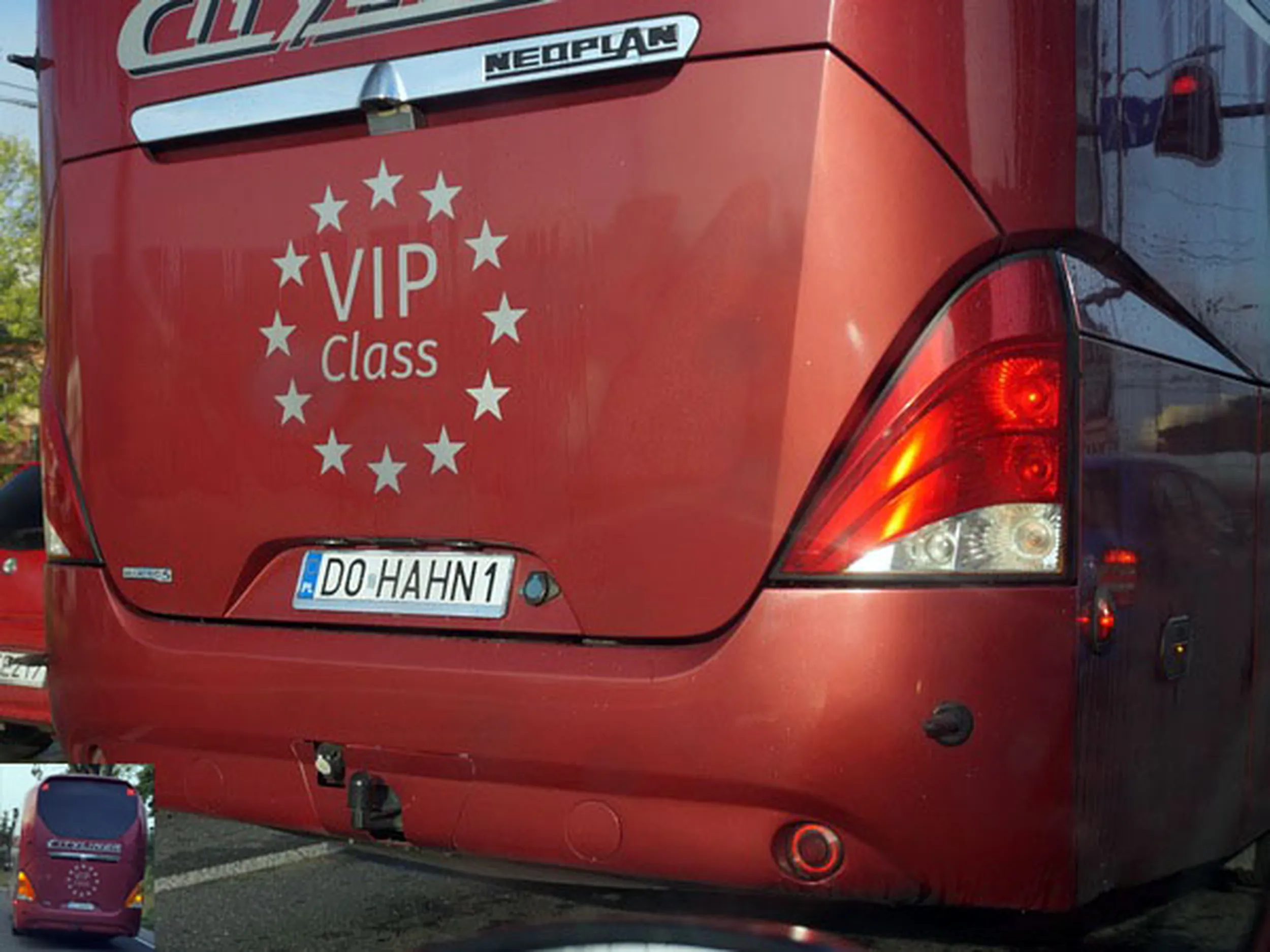 Fajny numer, blacha D0 HAHN1