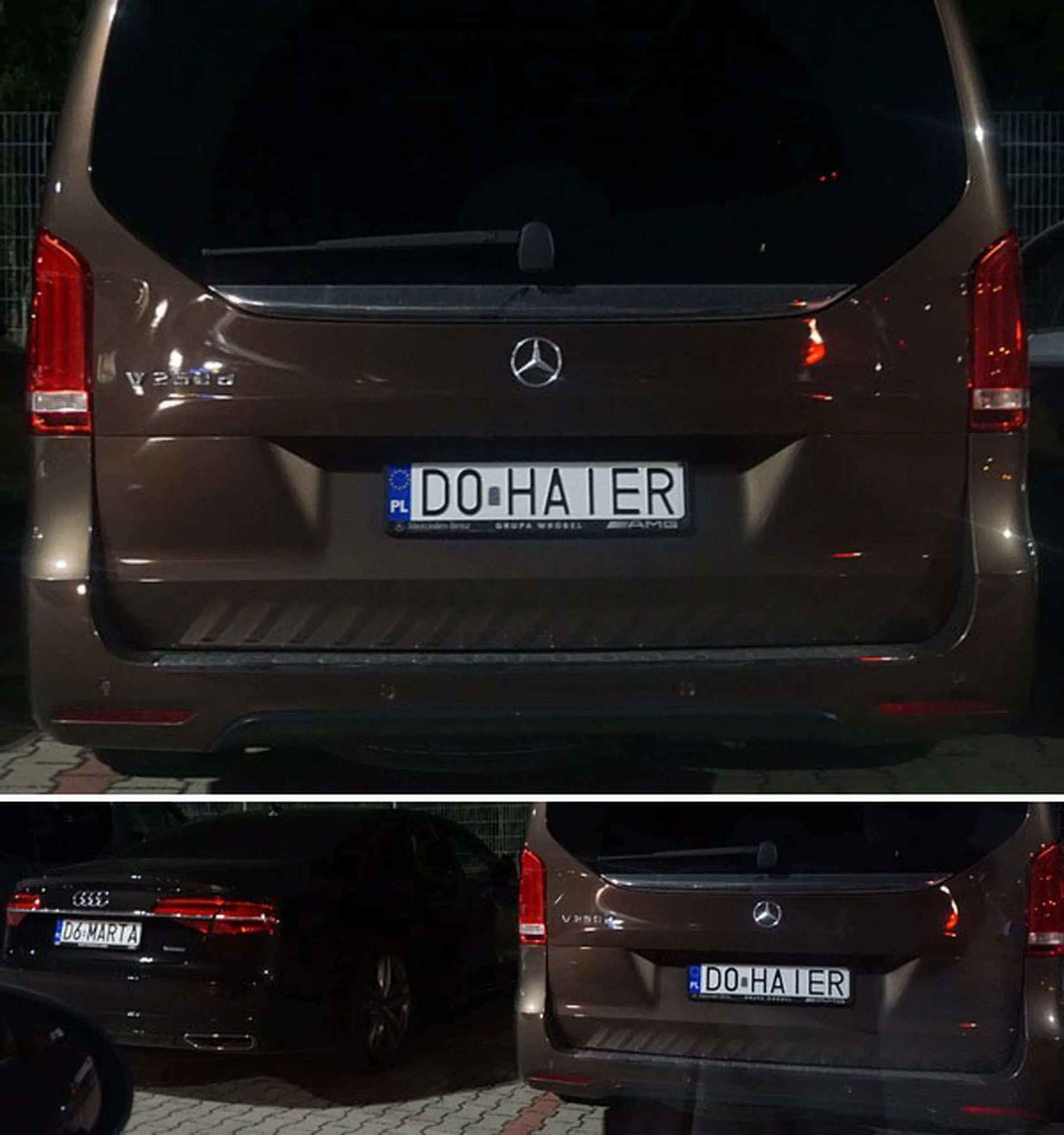 Fajny numer, blacha D0 HAIER