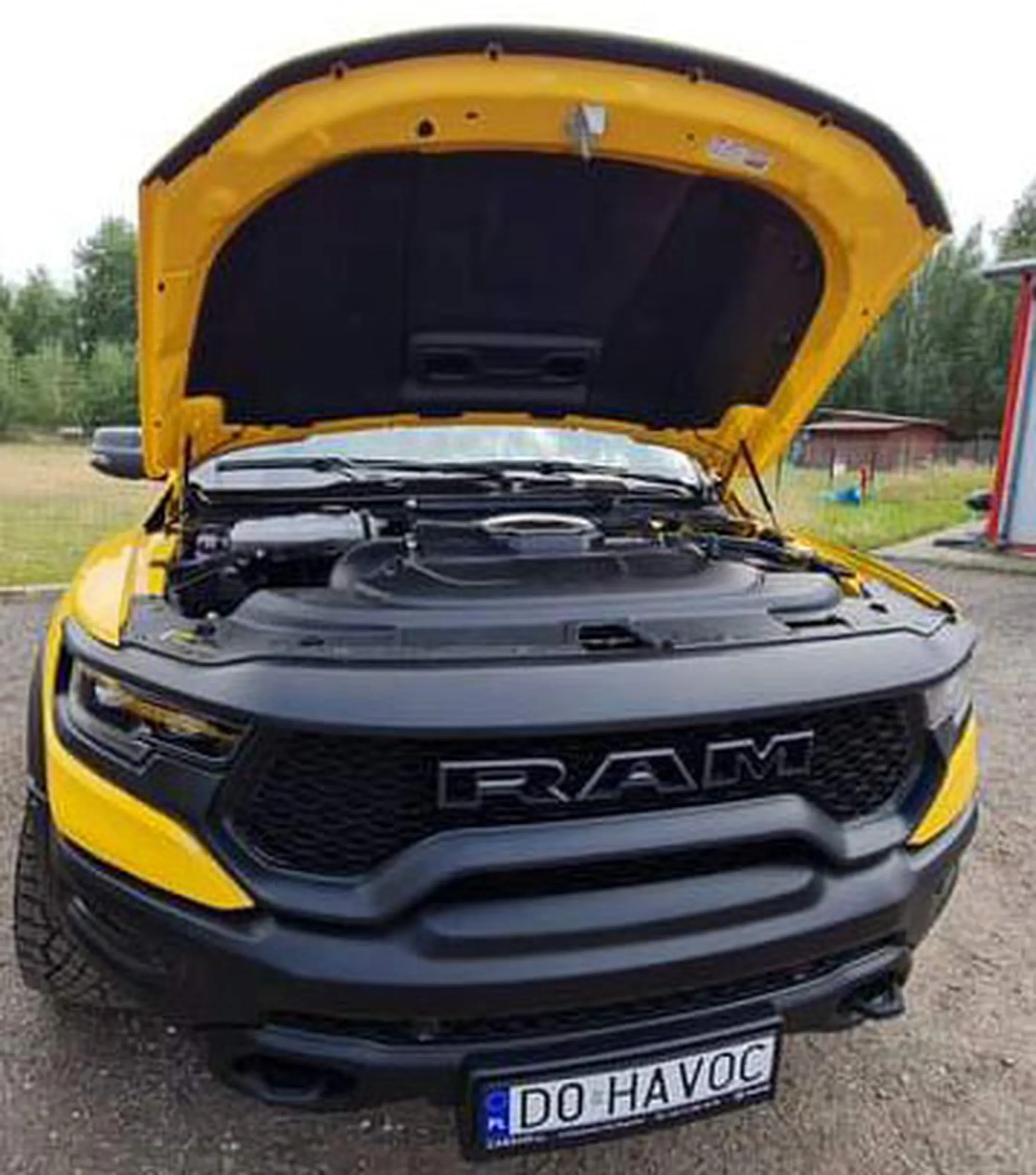 Fajny numer, blacha D0 HAVOC