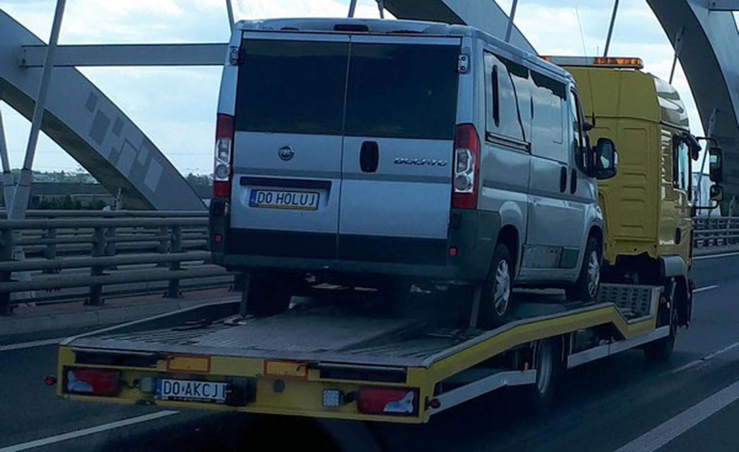 Fajny numer, blacha D0 HOLUJ